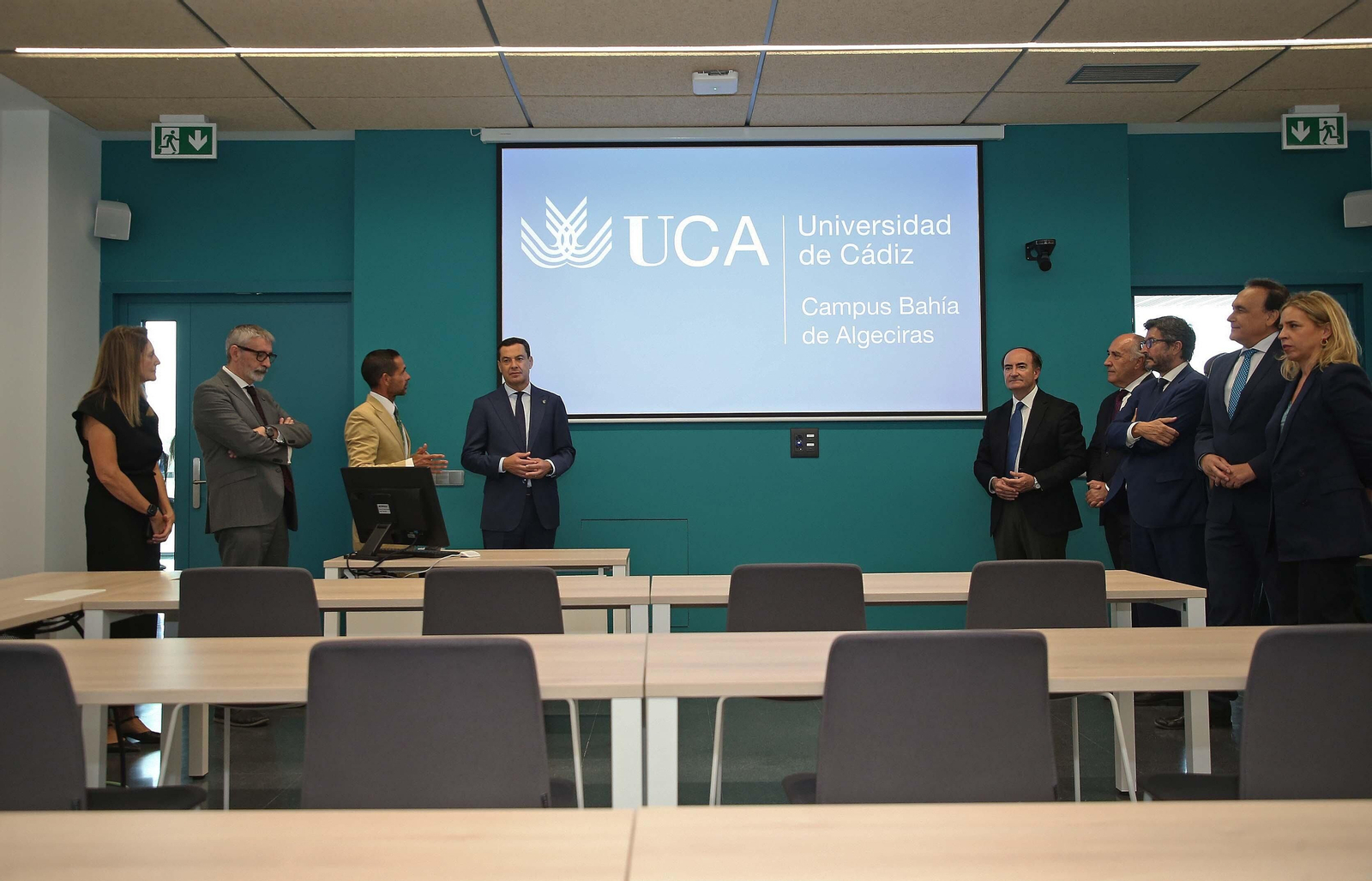 Imágenes de la inauguración del Centro de Innovación UCA SEA del Llano Amarillo de Algeciras