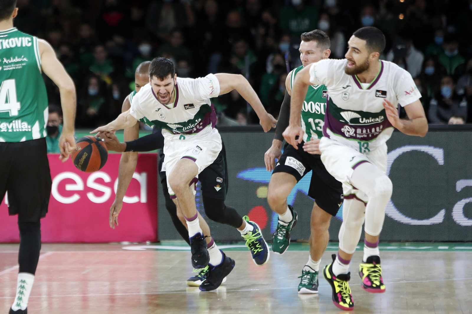 El Real Betis - Unicaja, en fotos