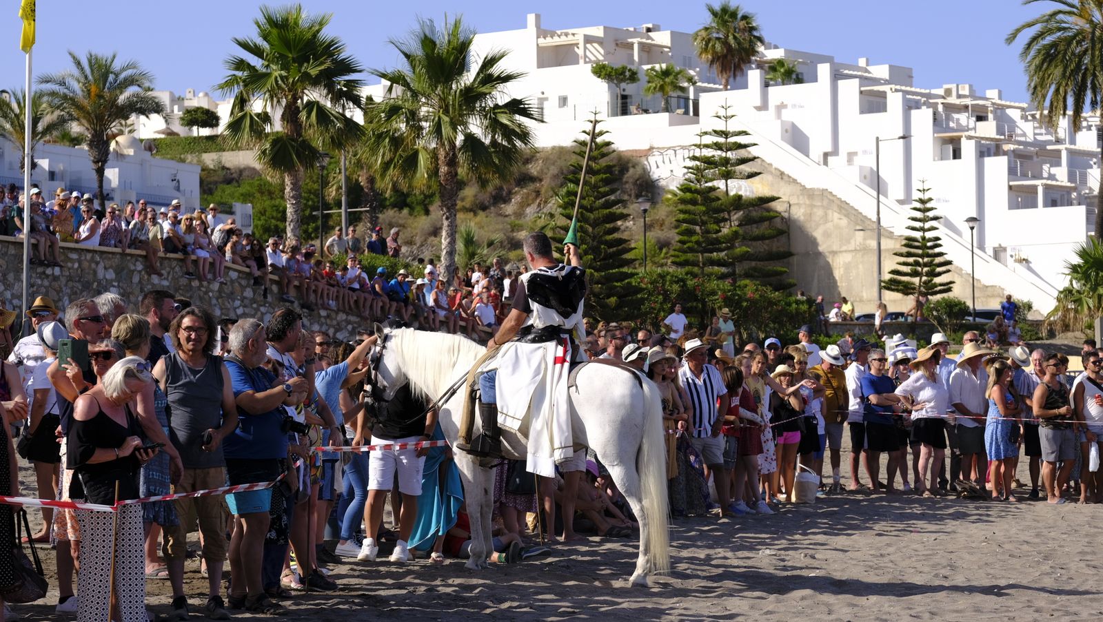 Imágenes del Torneo Medieval en la Playa del Lance. Moros y Cristianos de Mojácar