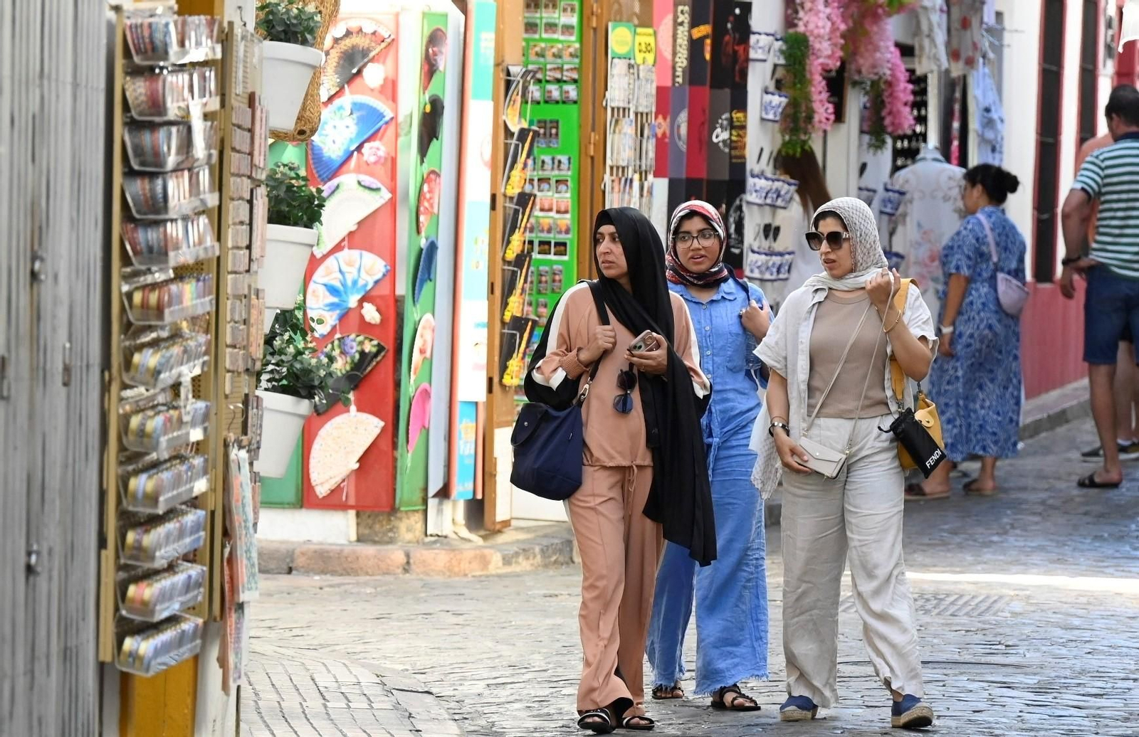Turistas por la Judería