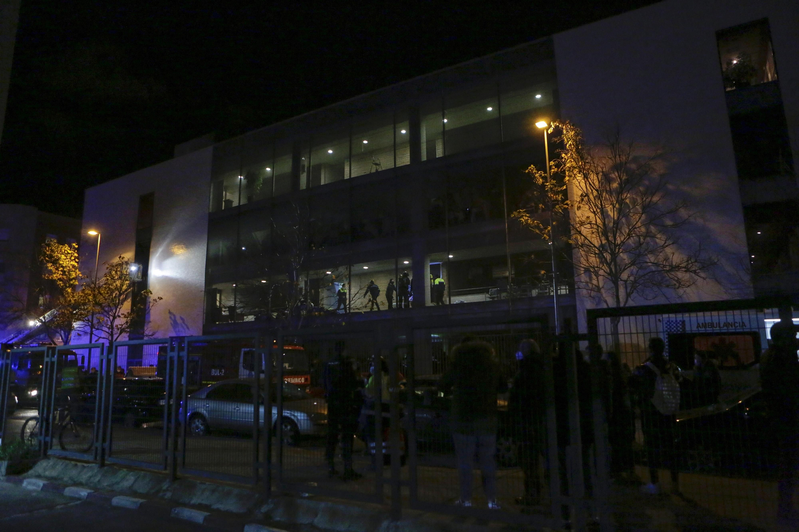 Incendio en residencia de ancianos