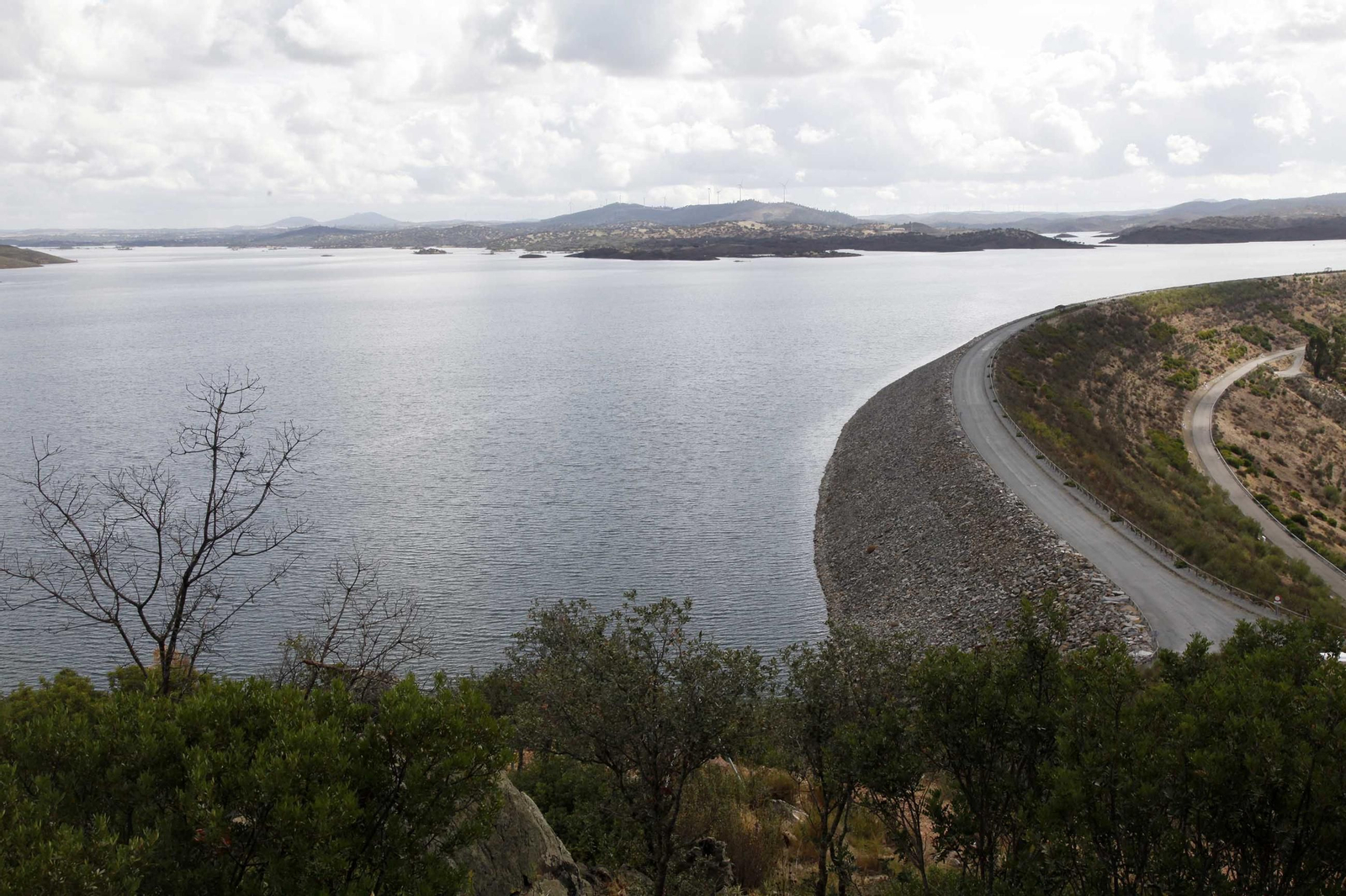 El embalse del Andévalo, el más grande de la provincia, en una imagen de archivo