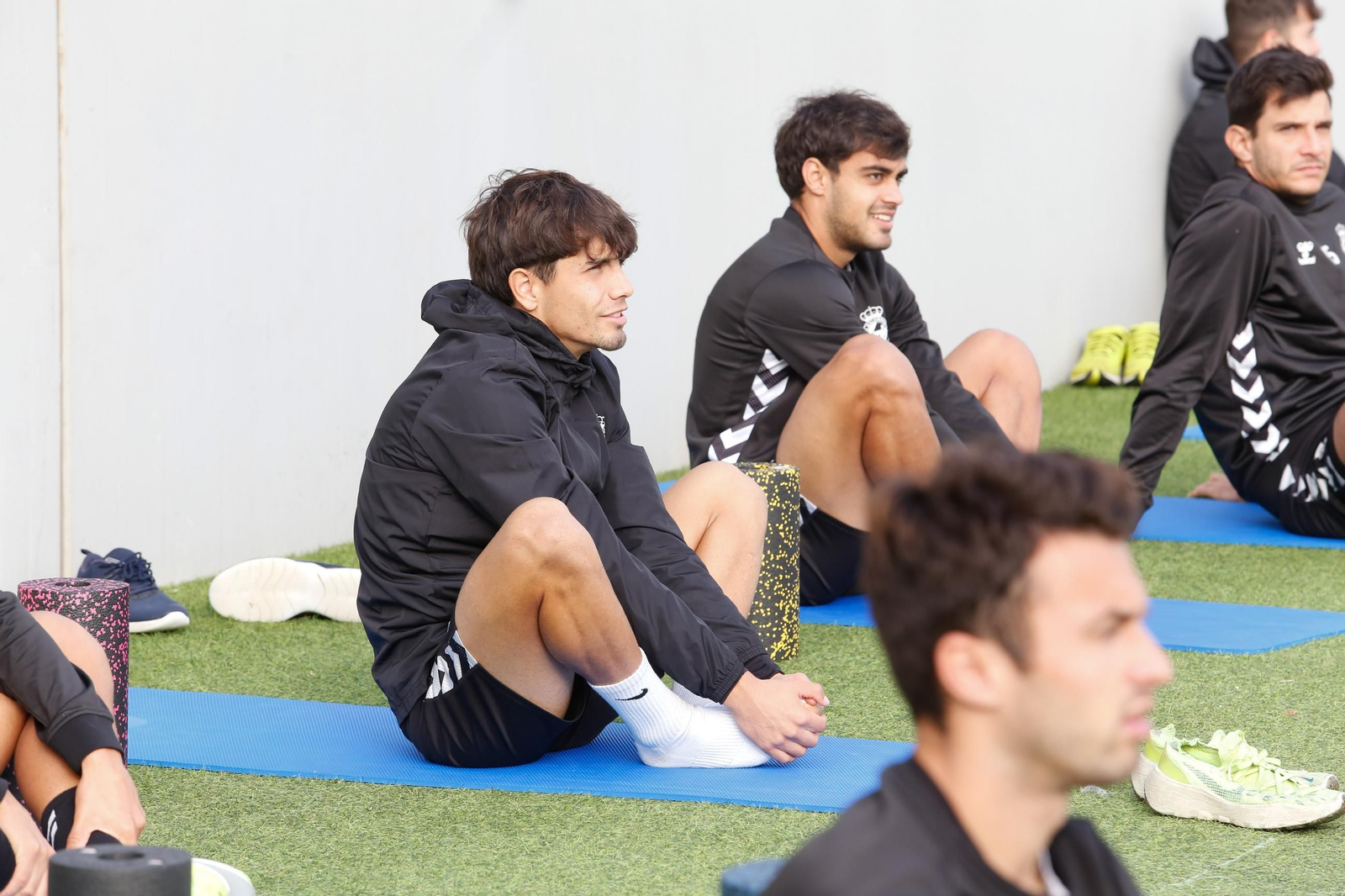 Las fotos del entrenamiento de la Balona previo al partido con el Villanovense
