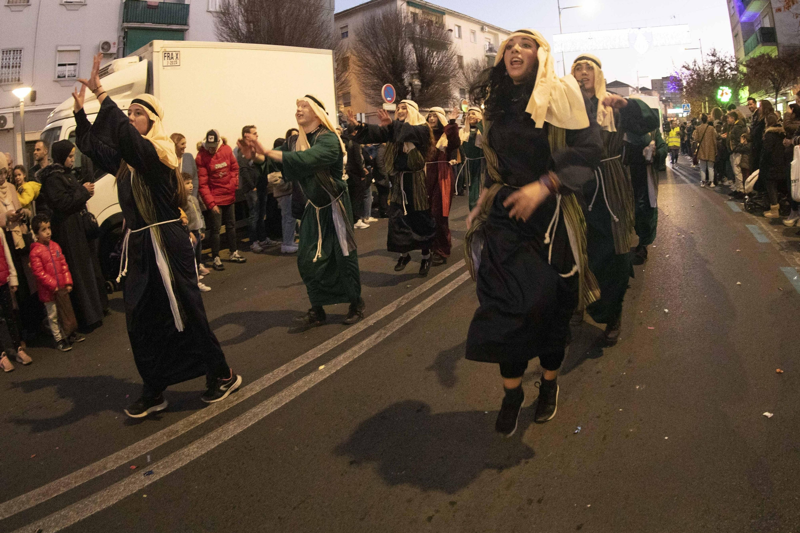 La cabalgata de los Reyes Magos de Granada, en imágenes