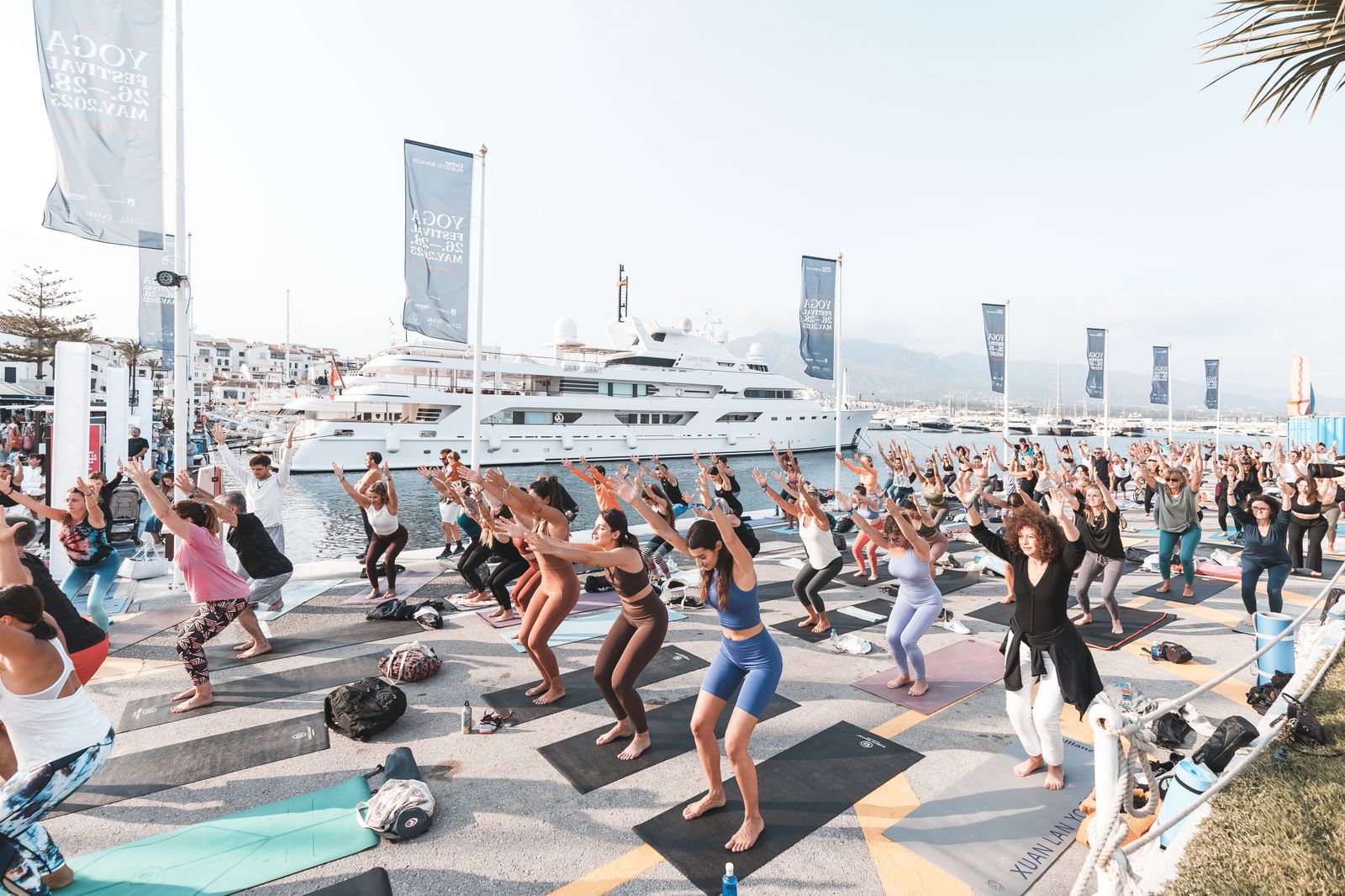 Cívitas Puerto Banús celebrará este próximo mes de abril su II Festival Internacional de Yoga