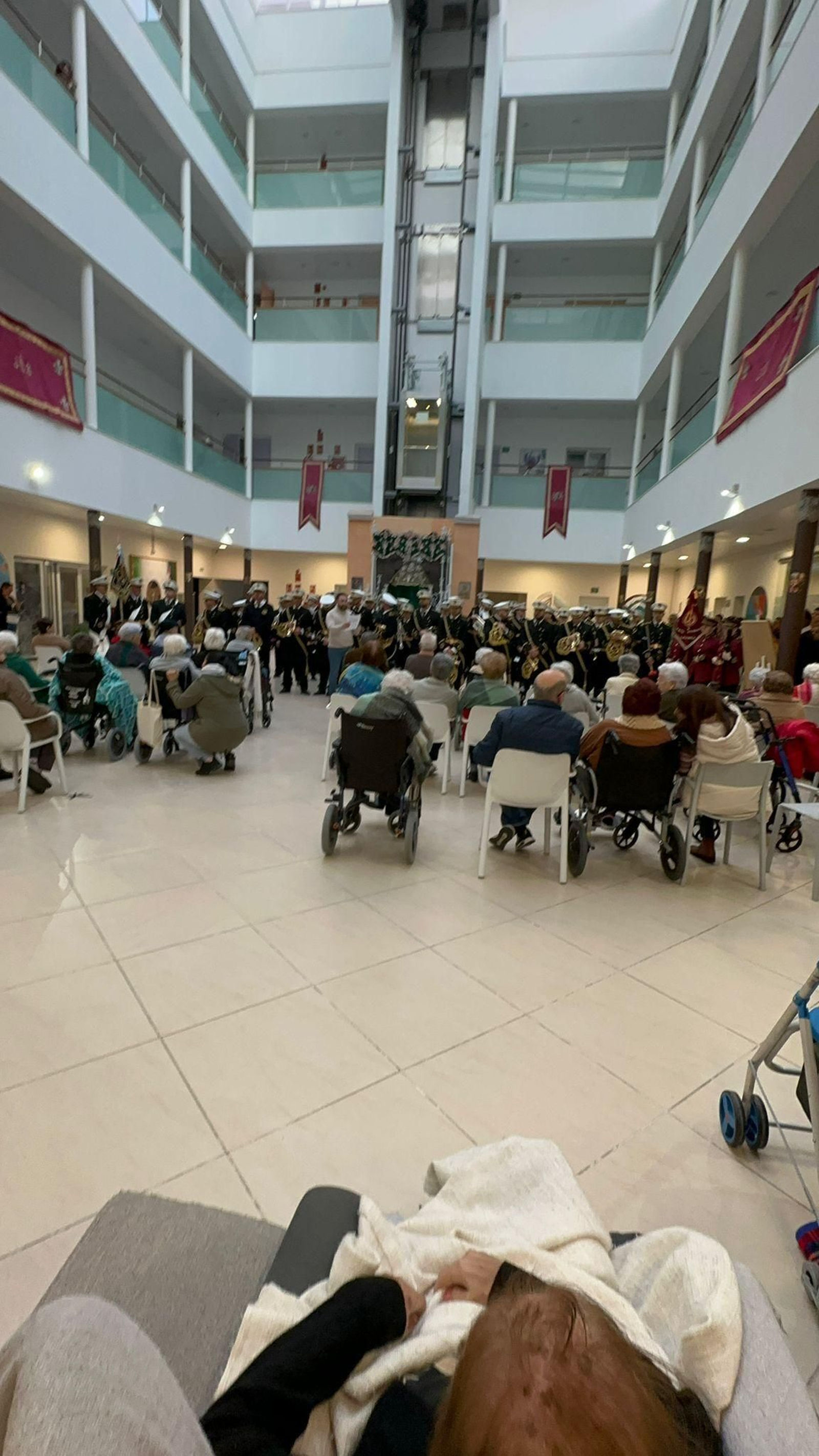 Fotos de las actividades de Cuaresma en el centro de mayores de Asansull de La Línea