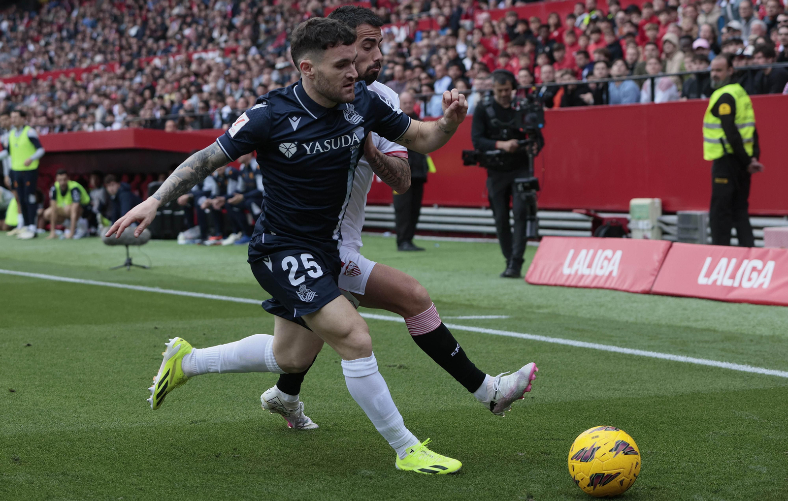 Las imágenes del Sevilla - Real Sociedad