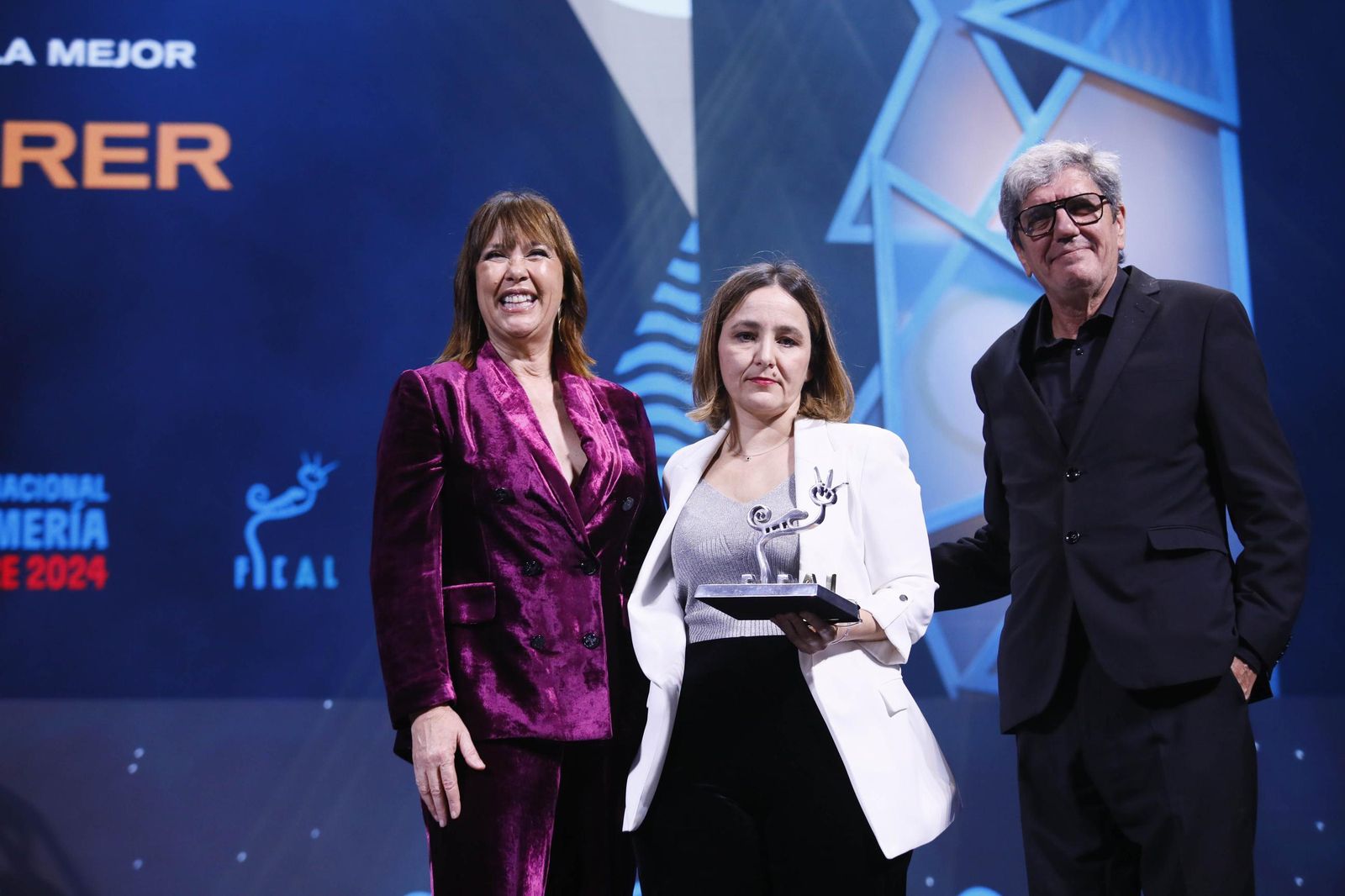 Las imágenes de la gala del Festival Internacional de Cine de Almería (Fical) con el premio 'Almería, tierra de cine' a Karra Elejalde