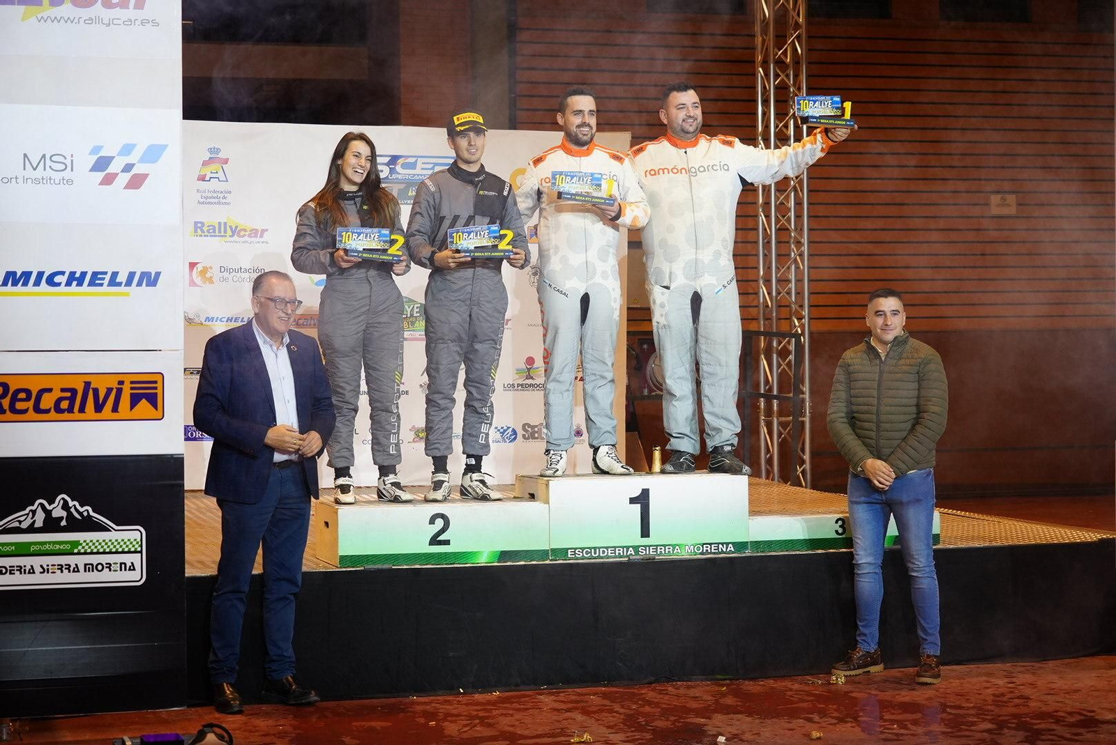 Las mejores imágenes de la entrega de premios del Rallye Ciudad de Pozoblanco