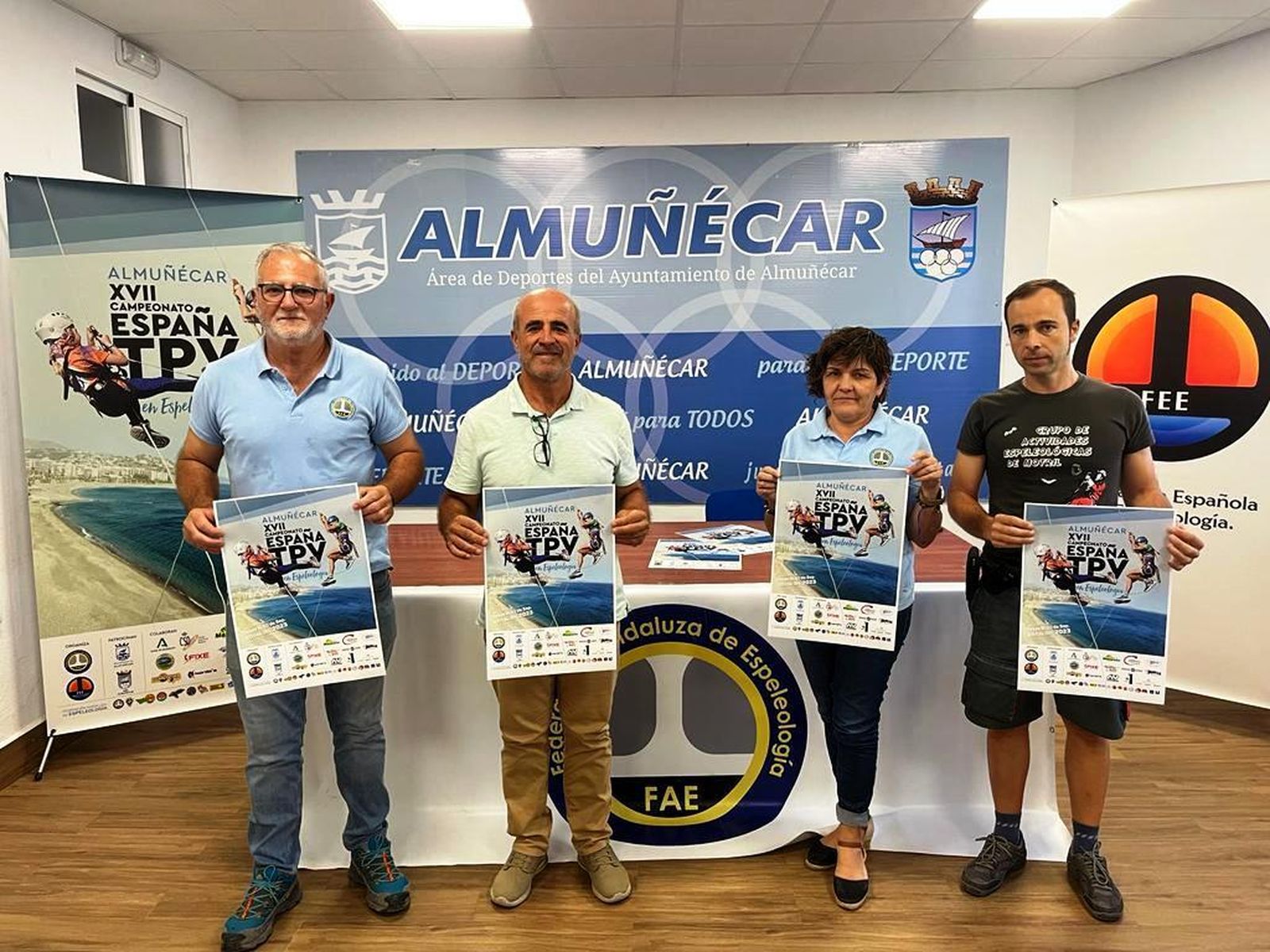 Almuñécar acoge este fin de semana el XVII Campeonato España TPV de Espeleología con más de 180 participantes