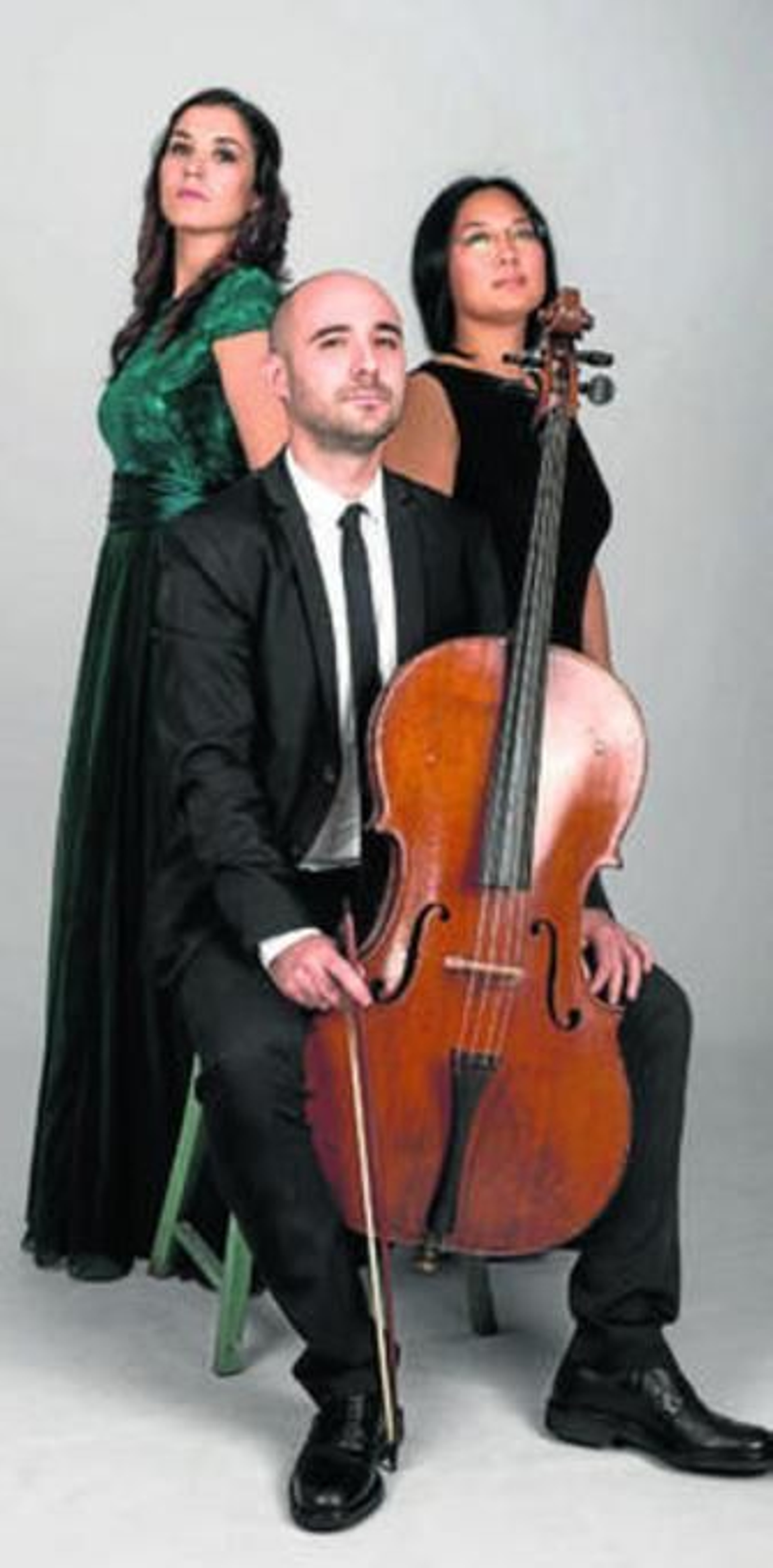 Eugenia Boix, Guillermo Turina y Tomoko Matsuoka.