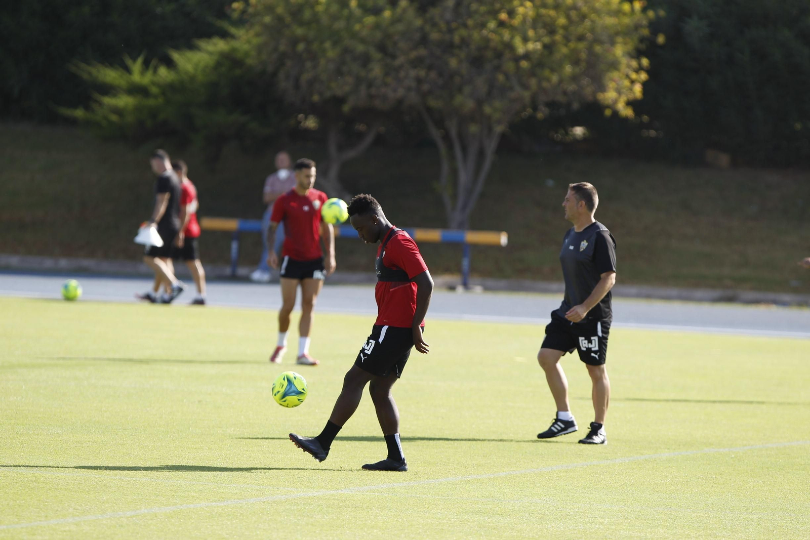 Fotogalería entrenamiento U.D. Almería