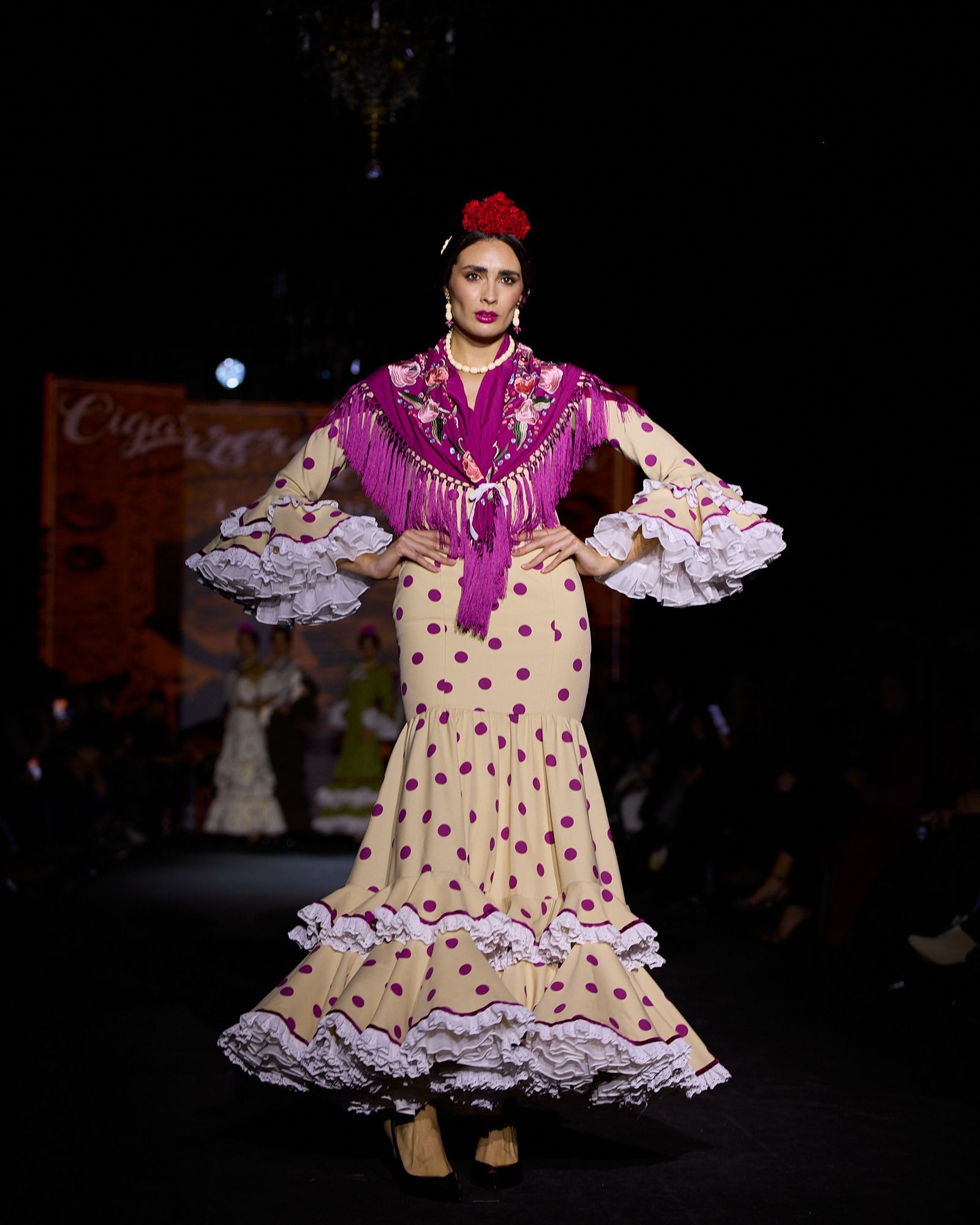 El desfile de Lorena Reyes Atelieren We Love Flamenco 2026, todas las fotos