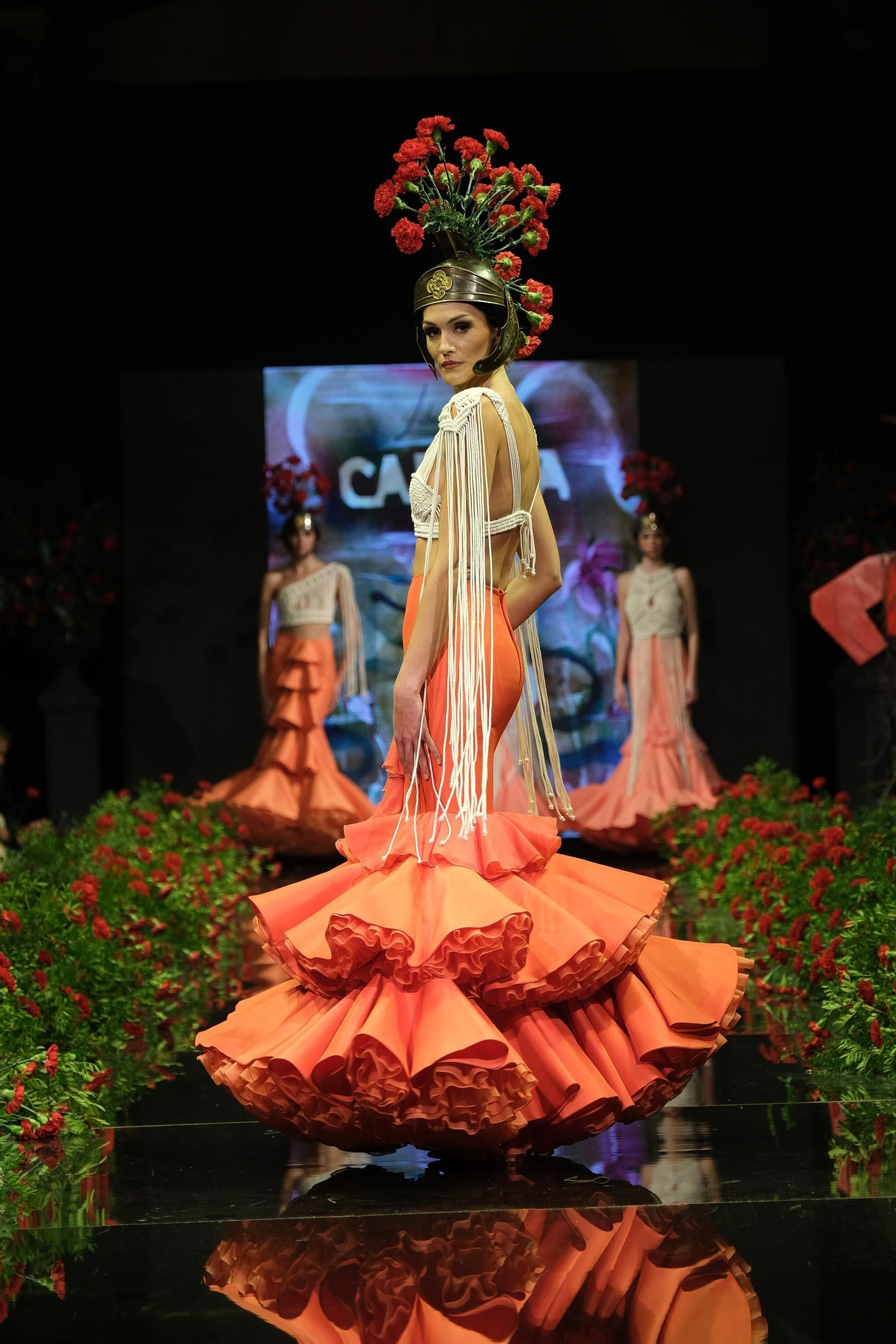 Desfile de Alejandro Andana en la Pasarela Flamenca Jerez Tío Pepe 2023