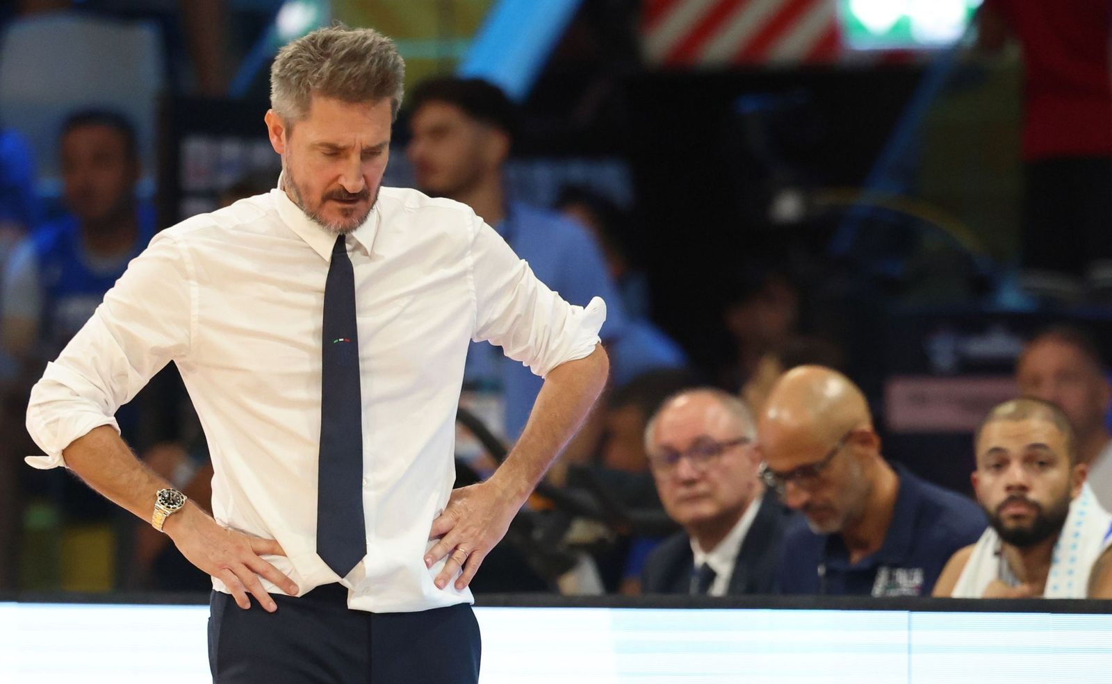 Pozzecco, en acción.