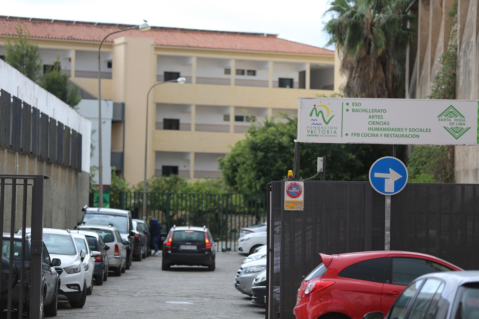 El instituto Santa Rosa de Lima, en Málaga capital.