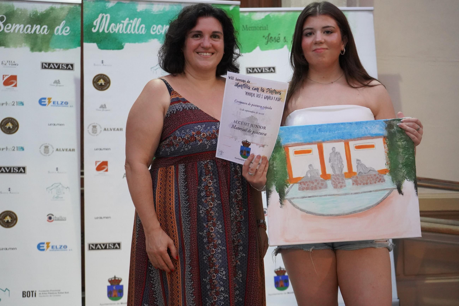 Las mejores fotos del VIII Premio Nacional de Pintura Rápida de Montilla