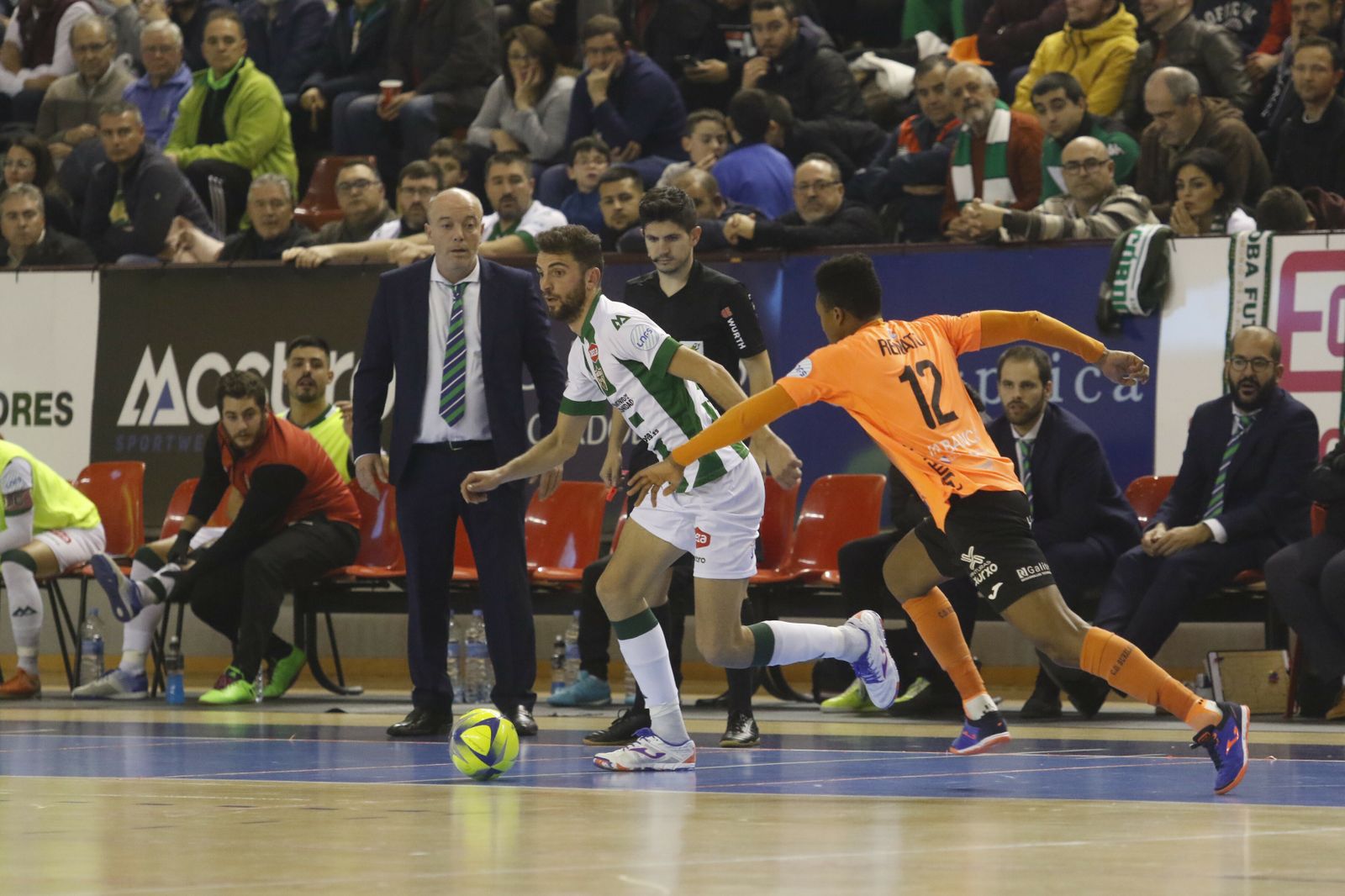 Fotografías de la victoria del Córdoba Patrimonio de la Humanidad ante el Burela