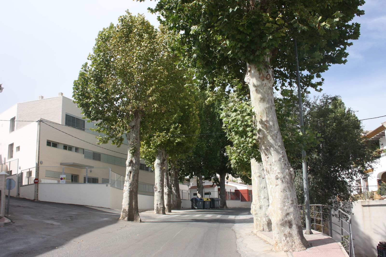Vista de la Avenida de Lepanto de Serón.