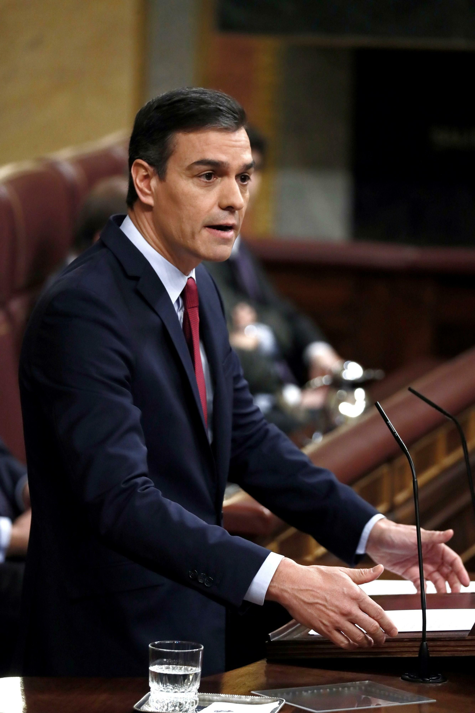 Las imágenes de la investidura de Pedro Sánchez