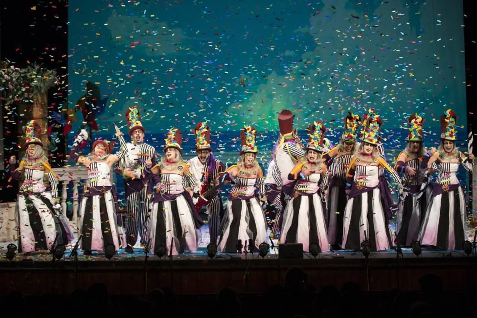 Las imágenes de la octava función clasificatoria