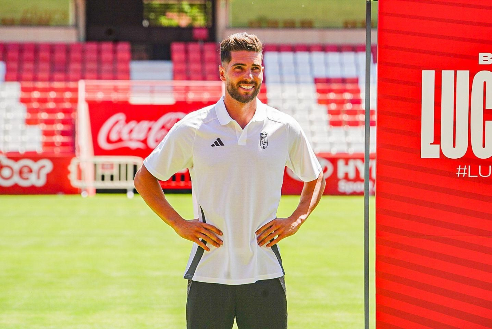 Así fue la presentación de Luca Zidane como nuevo jugador del Granada CF