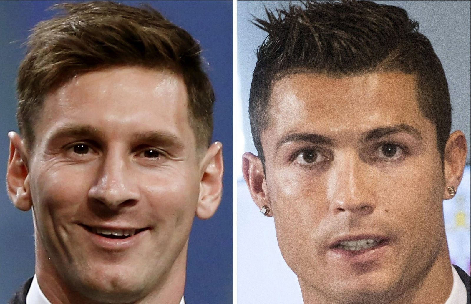 Messi y Cristiano