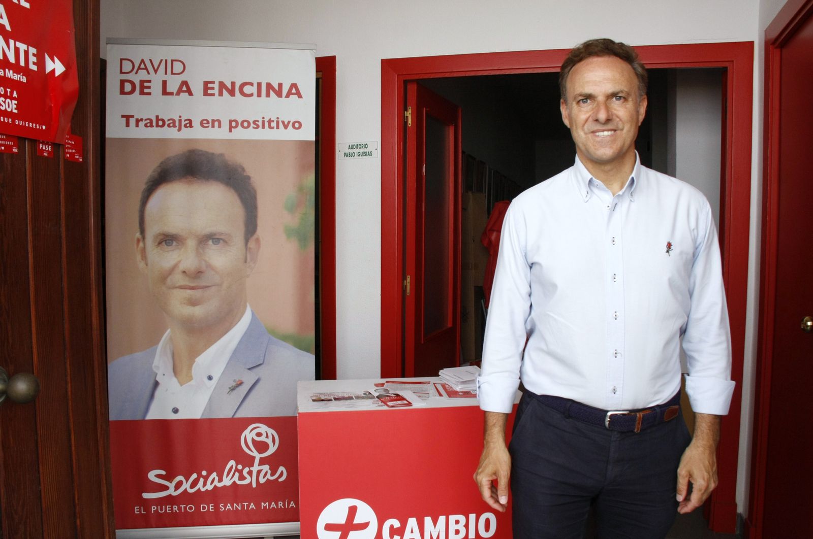 David de la Encina, secretario del PSOE de El Puerto.