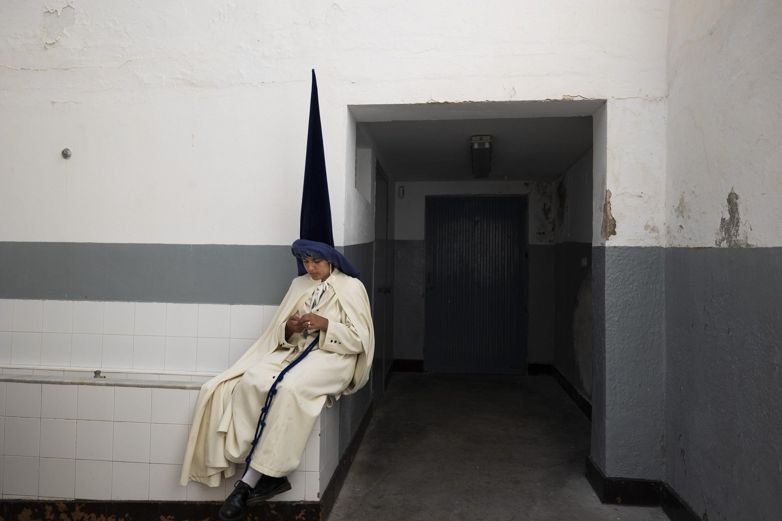 Las imágenes de la salida de la cofradía de La Palma en la Semana Santa 2023