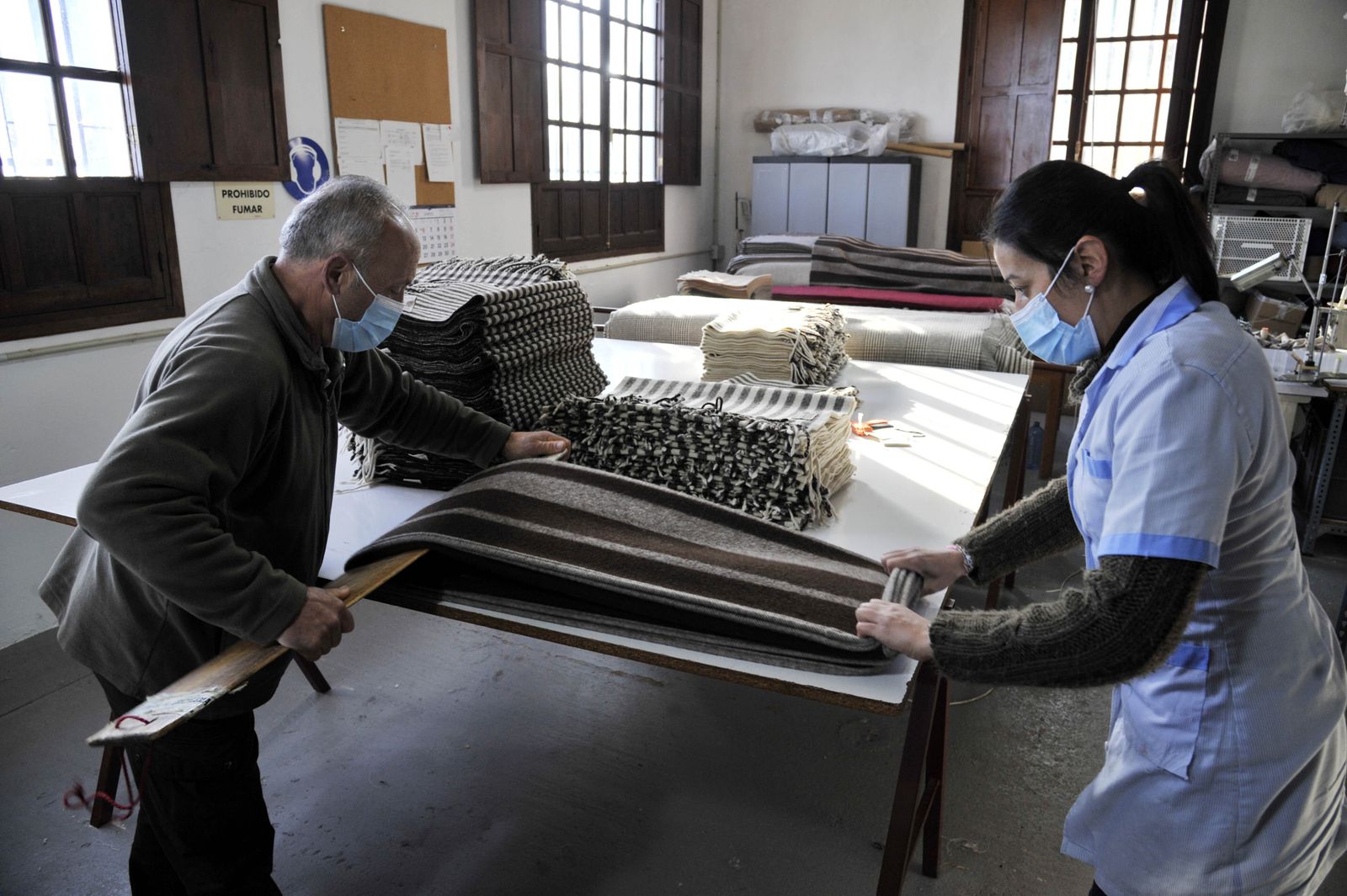 Mantas de Grazalema, una genuina artesanía textil