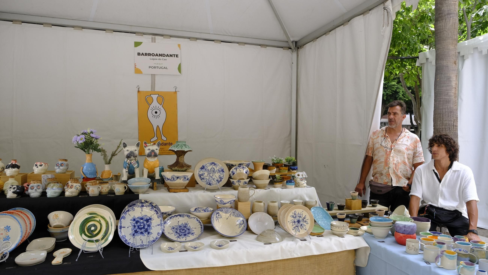 Las imágenes de la alfarería de la Feria de Almería 2025