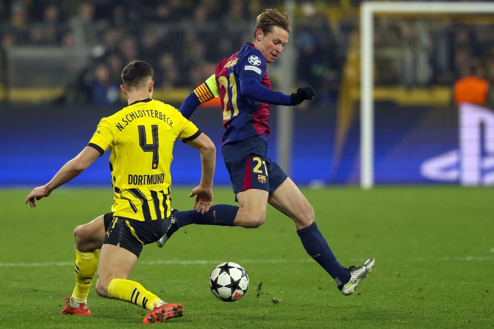 Las imágenes del Borussia Dortmund - Barcelona