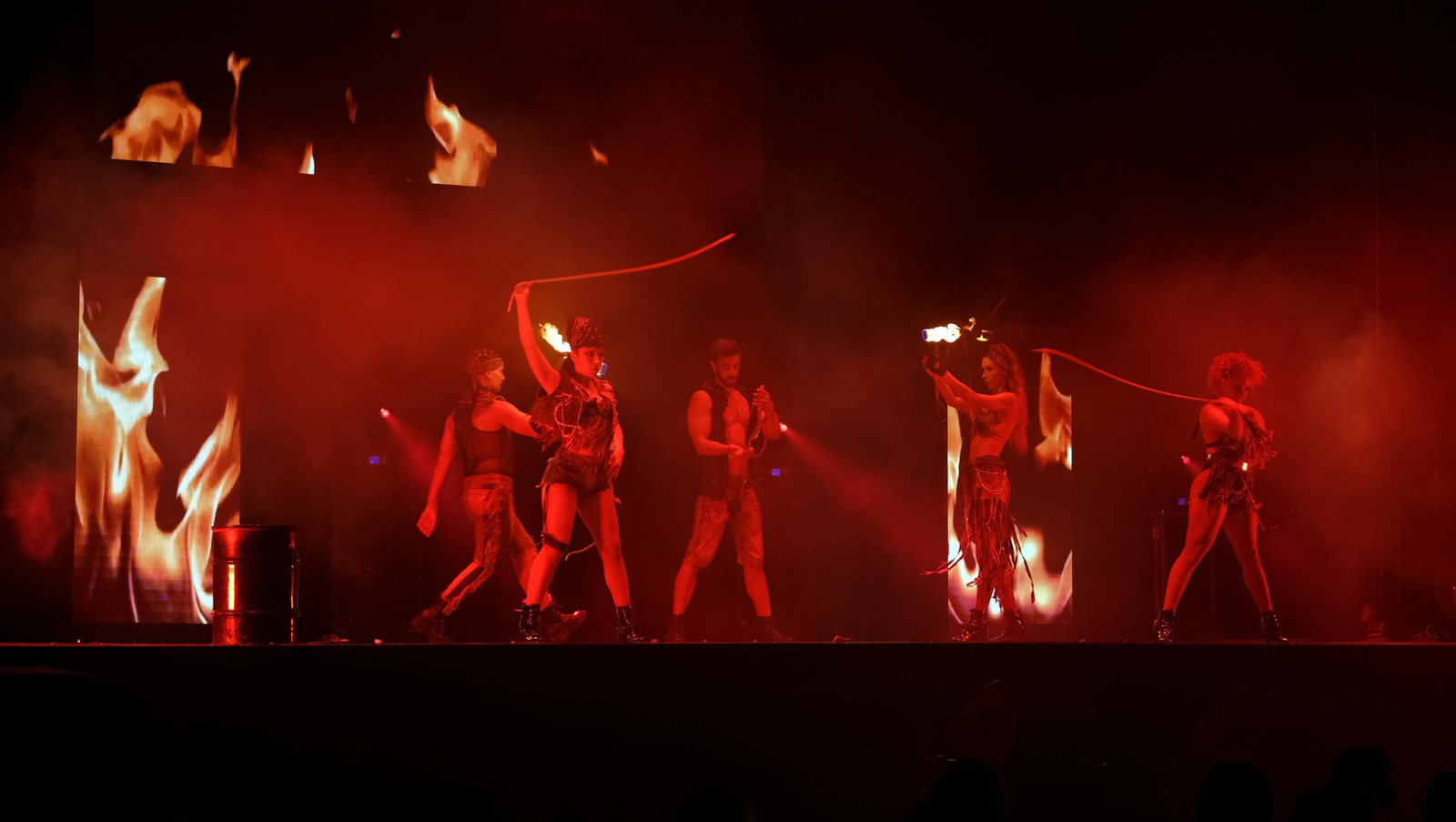 Imágenes del espectáculo 'The Talent' en la Gala XV Aniversario Diario de Almería