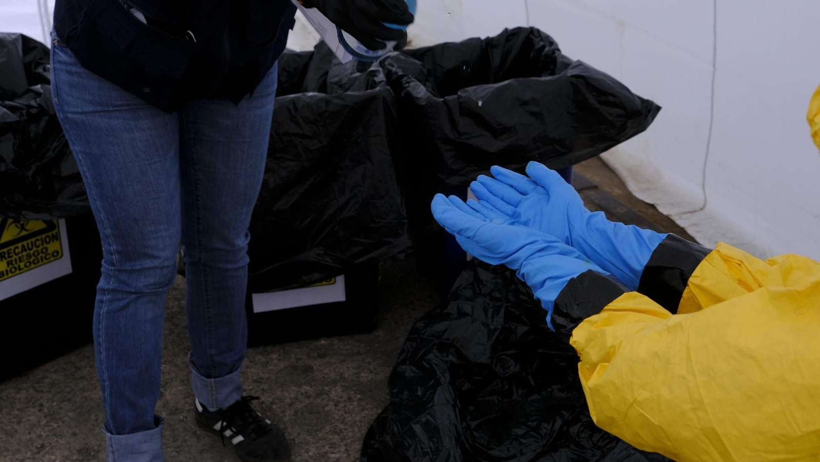 Ejercicio Marsec25 simulacro, en el Puerto de Almería, en imágenes