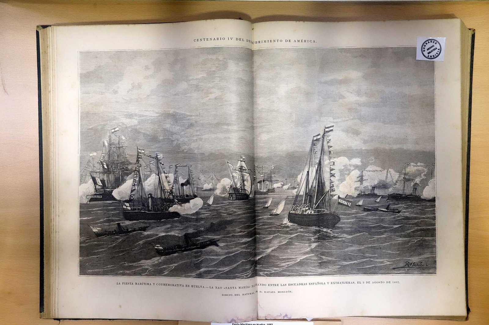 Imágenes de la inauguración de la exposición "Colón, Monumento a la amistad con los Pueblos de América"