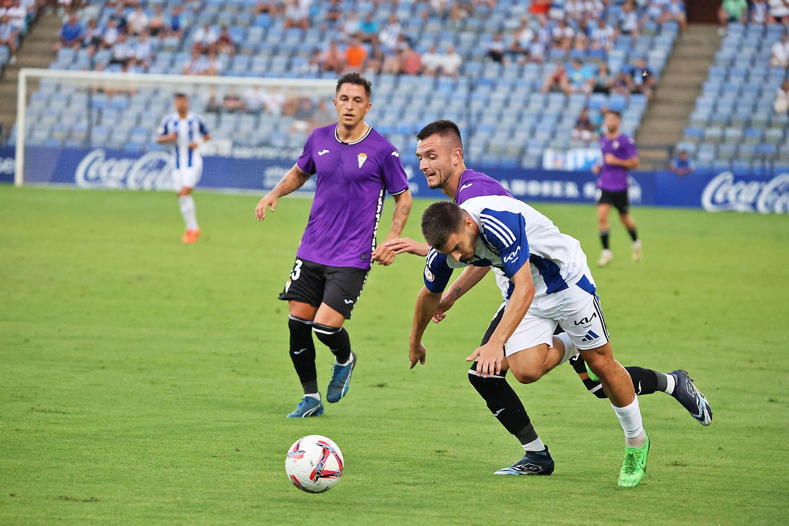 Las mejores imágenes del Trofeo Colombino entre el Recreativo de Huelva y el Córdoba CF