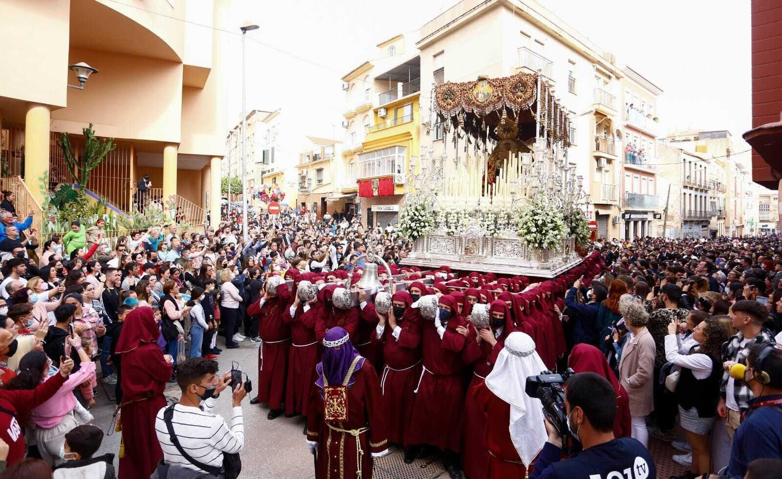 Las fotos de Gitanos, en el Lunes Santo de Málaga