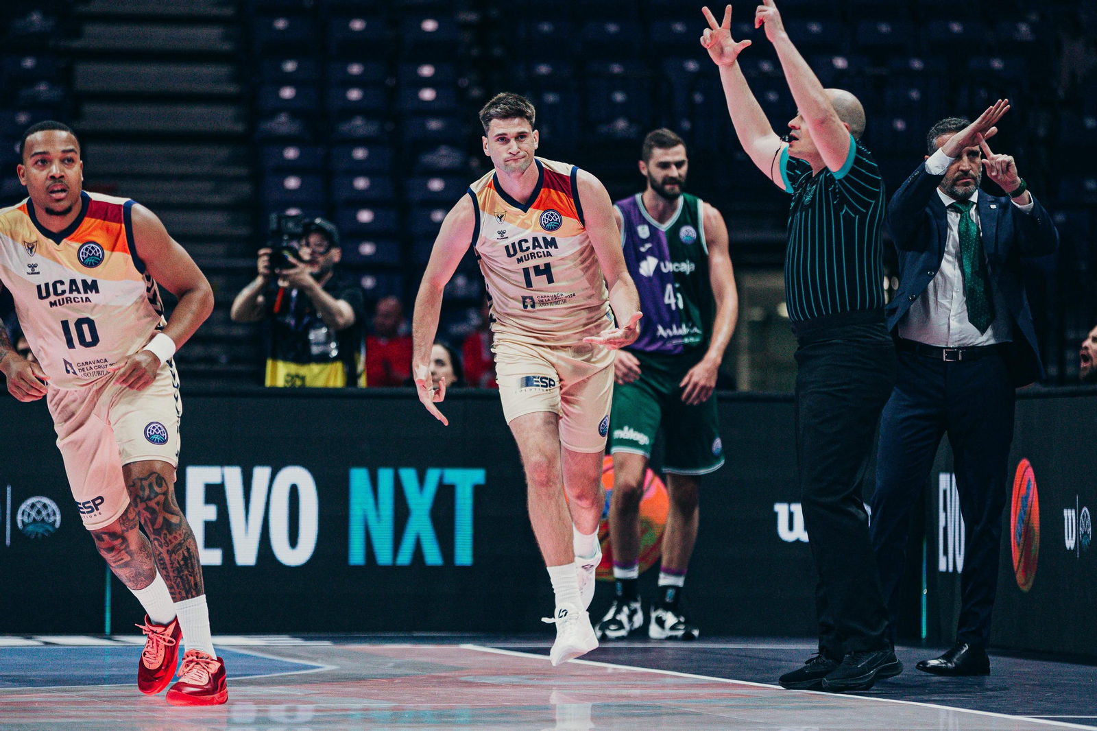 Las fotos del Unicaja - UCAM Murcia | Final Four BCL Belgrado 2024