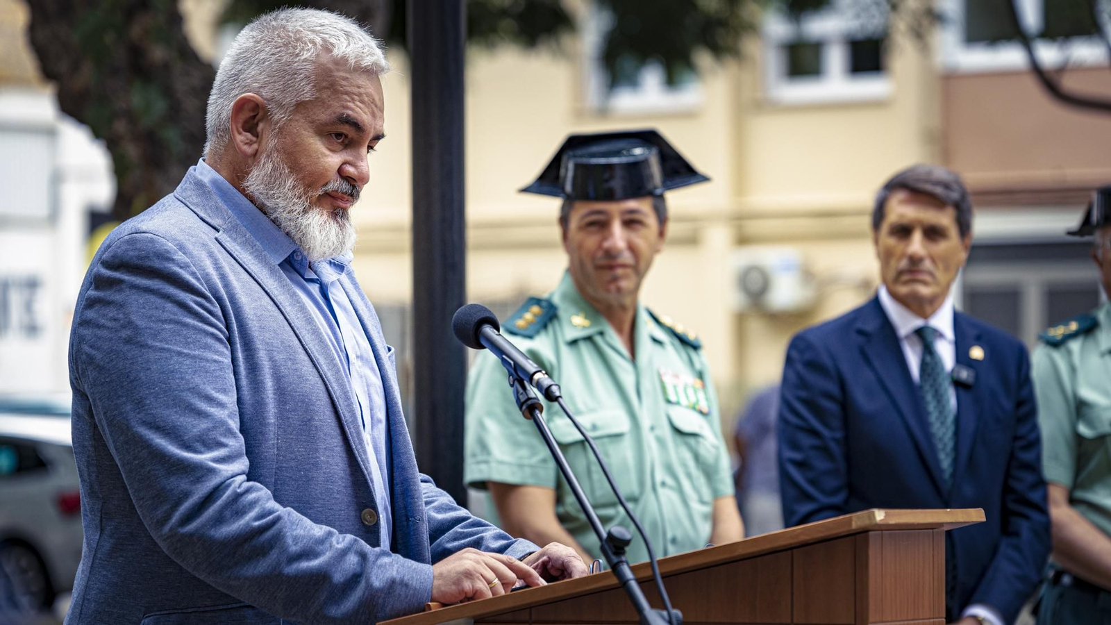 Las imágenes de la inauguración Casa del Veterano de la Guardia Civil en Cádiz