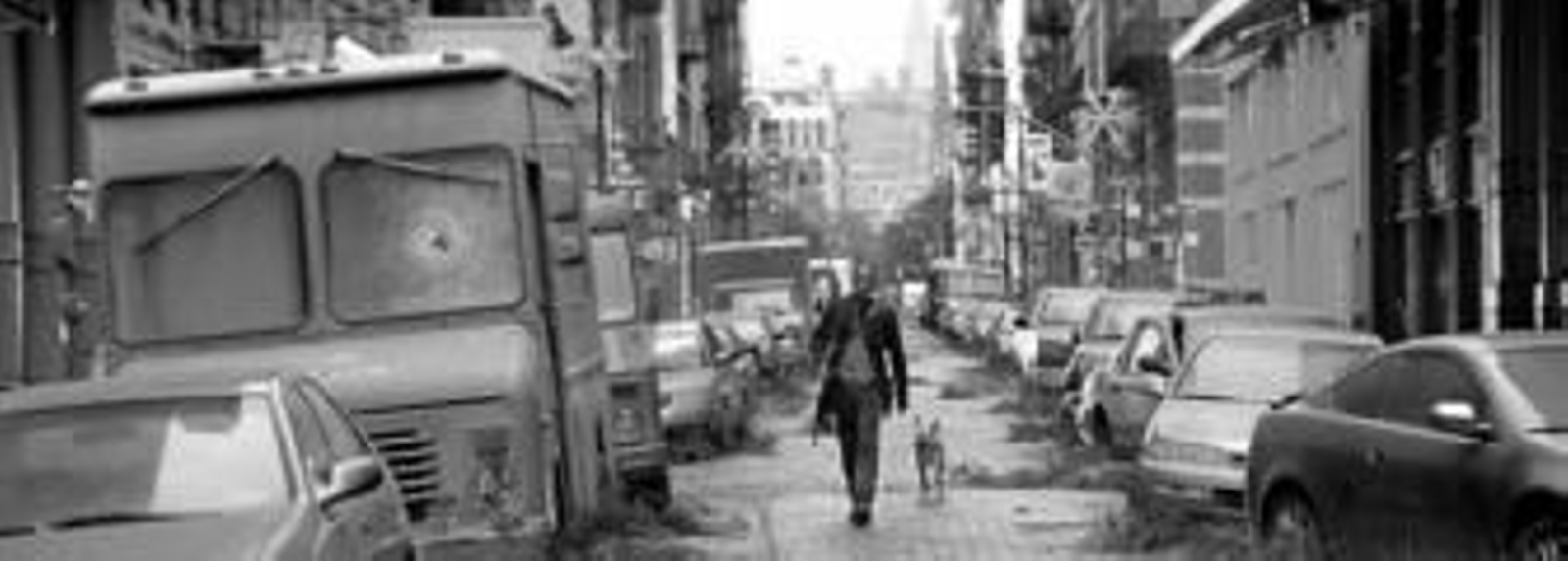 Un hombre y su perro; Will Smith en las abandonadas calles de Nueva York.