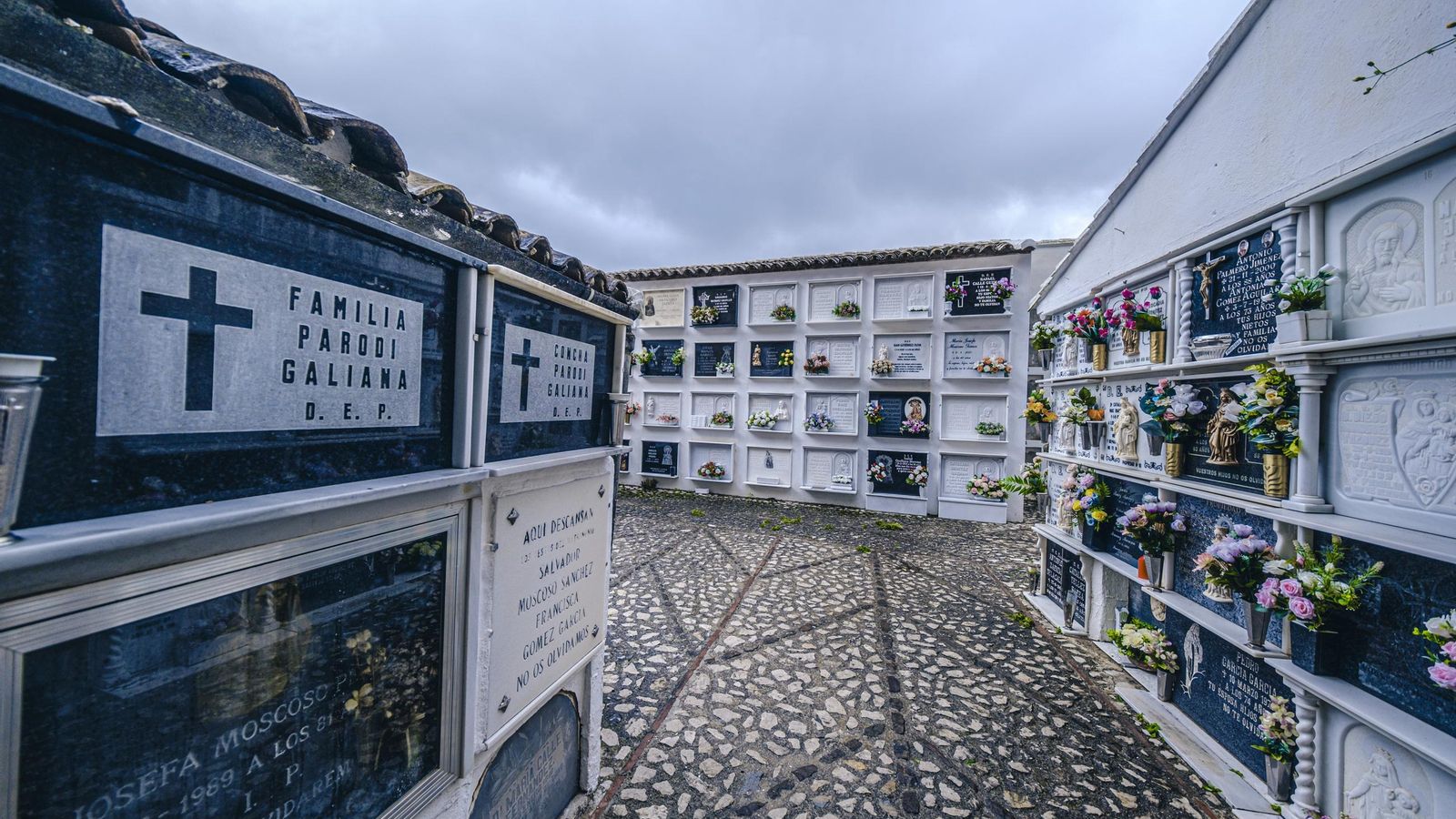 Interior del Cementerio de Villaluenga del Rosario