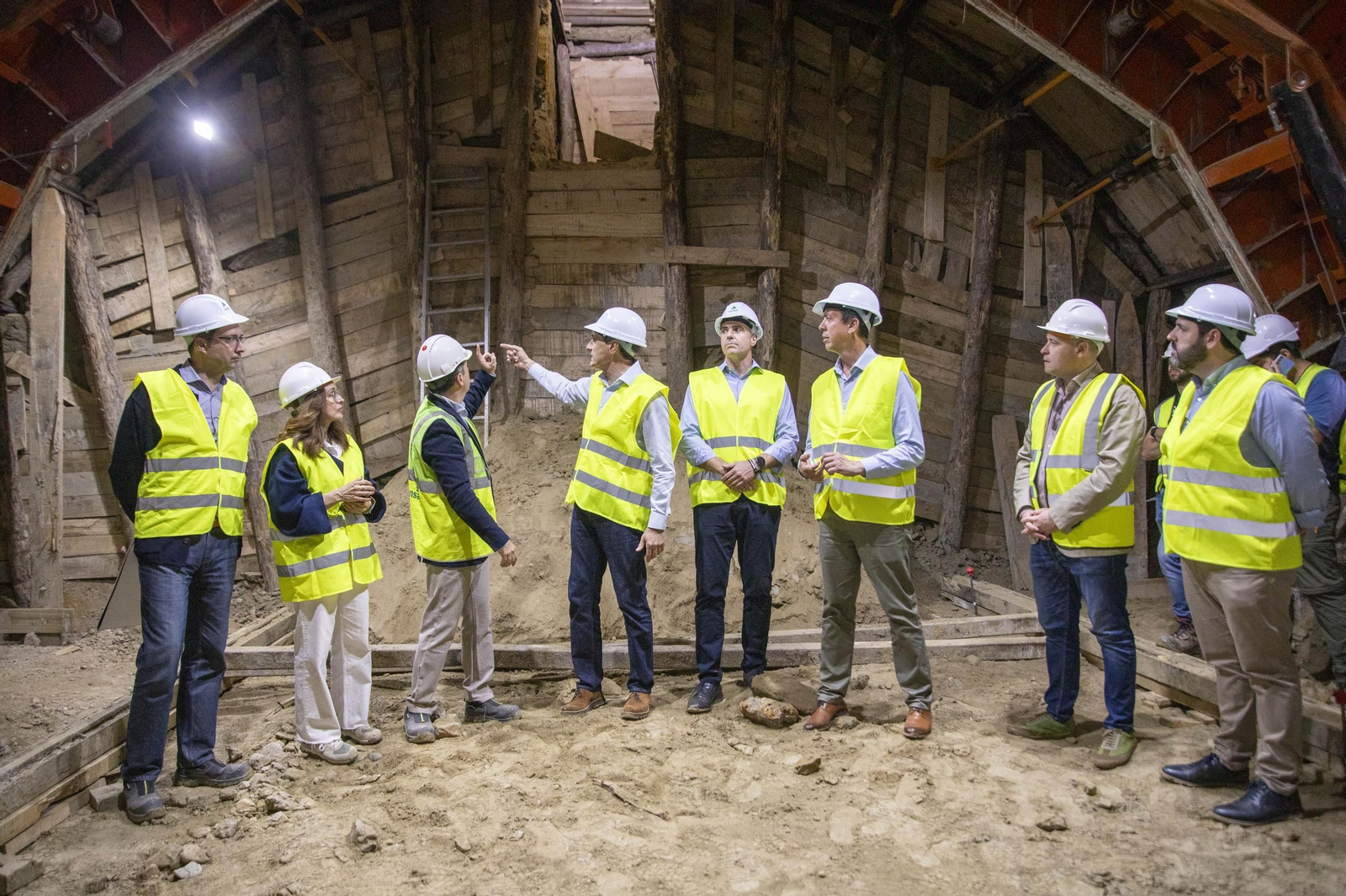 Así avanzan las obras del túnel de Viator del Ave