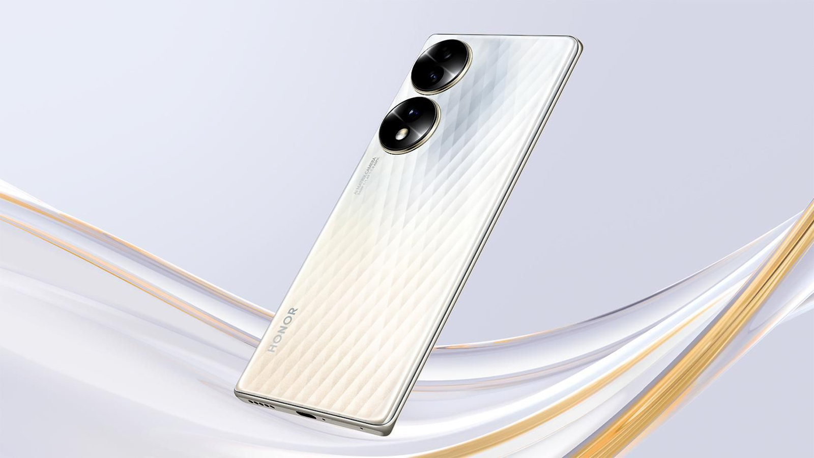 Imagen promocional del smartphone Honor 70