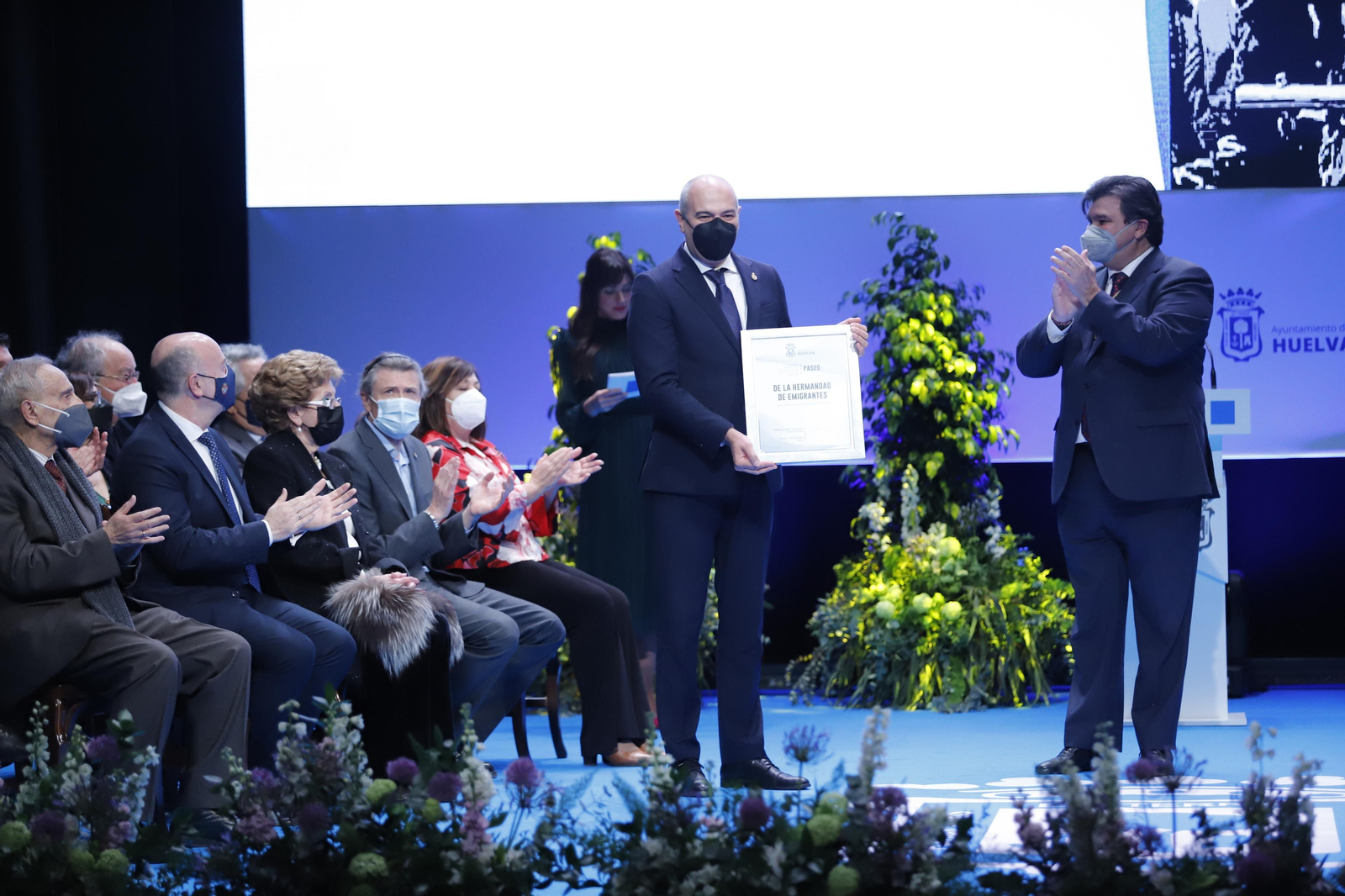 Imágenes de la entrega de las nuevas calles de la ciudad de Huelva