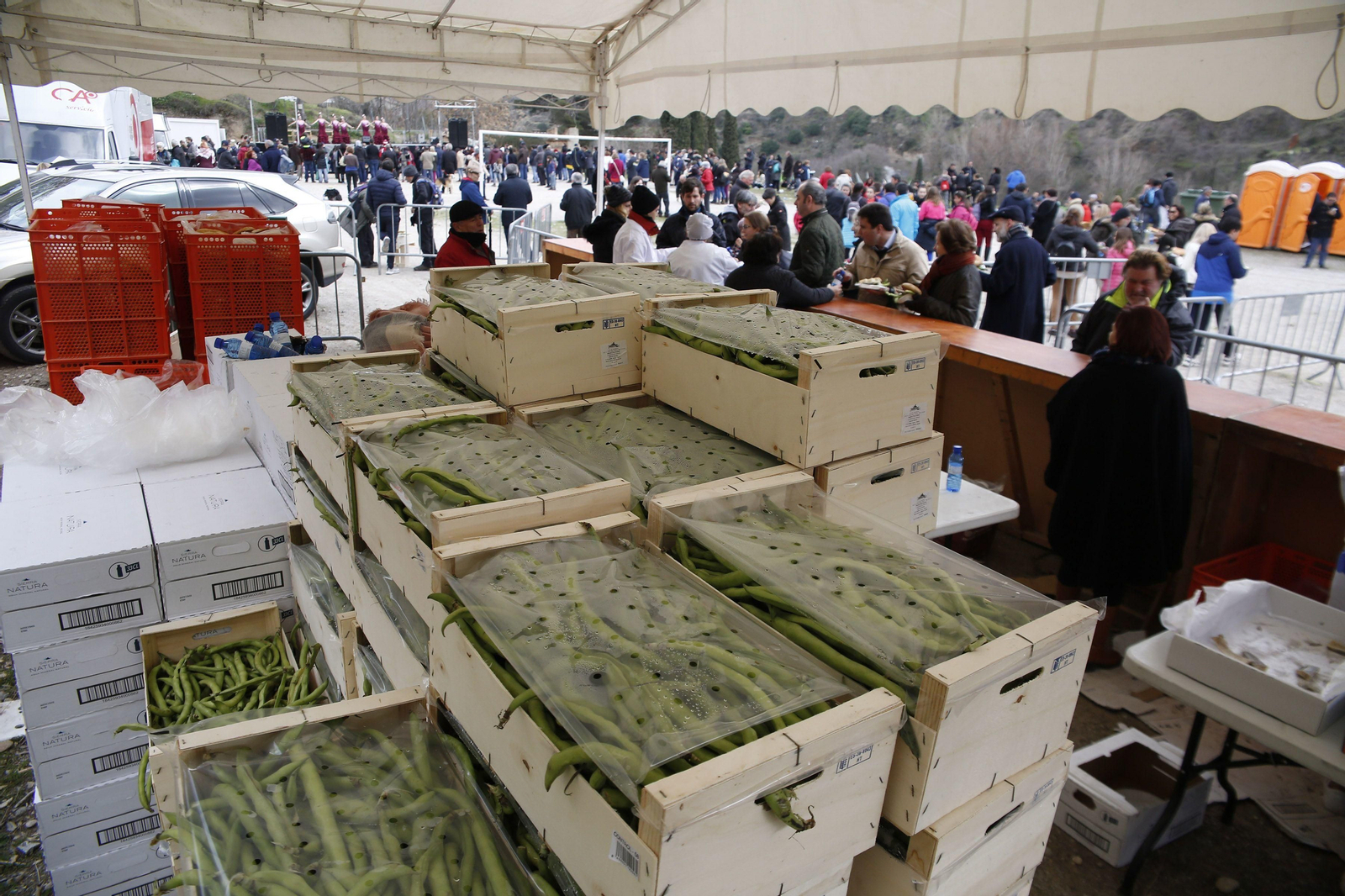 La celebración de la Romería en la pasada edición.