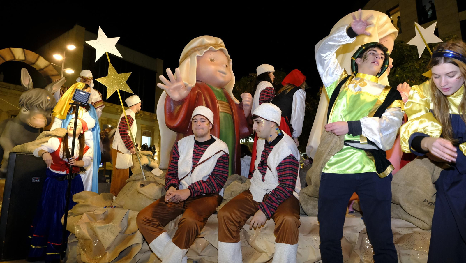 La Cabalgata de Reyes Magos de Almería, en imágenes