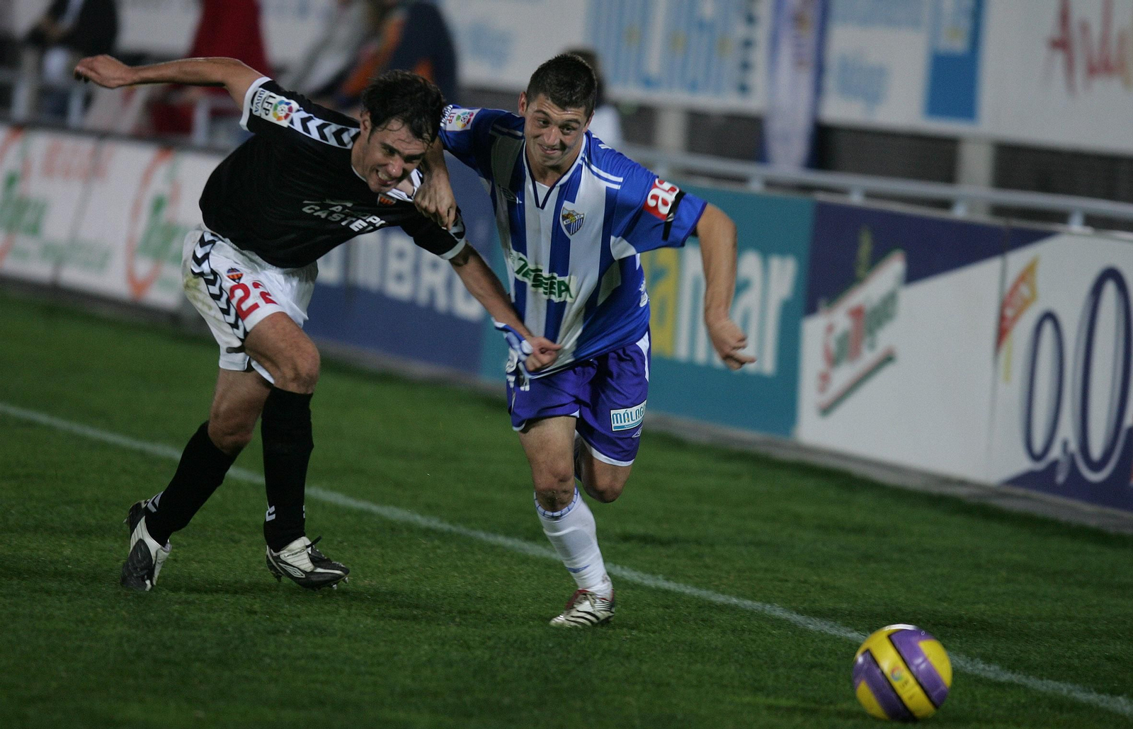 Las fotos de Jonatan Valle con el Málaga CF