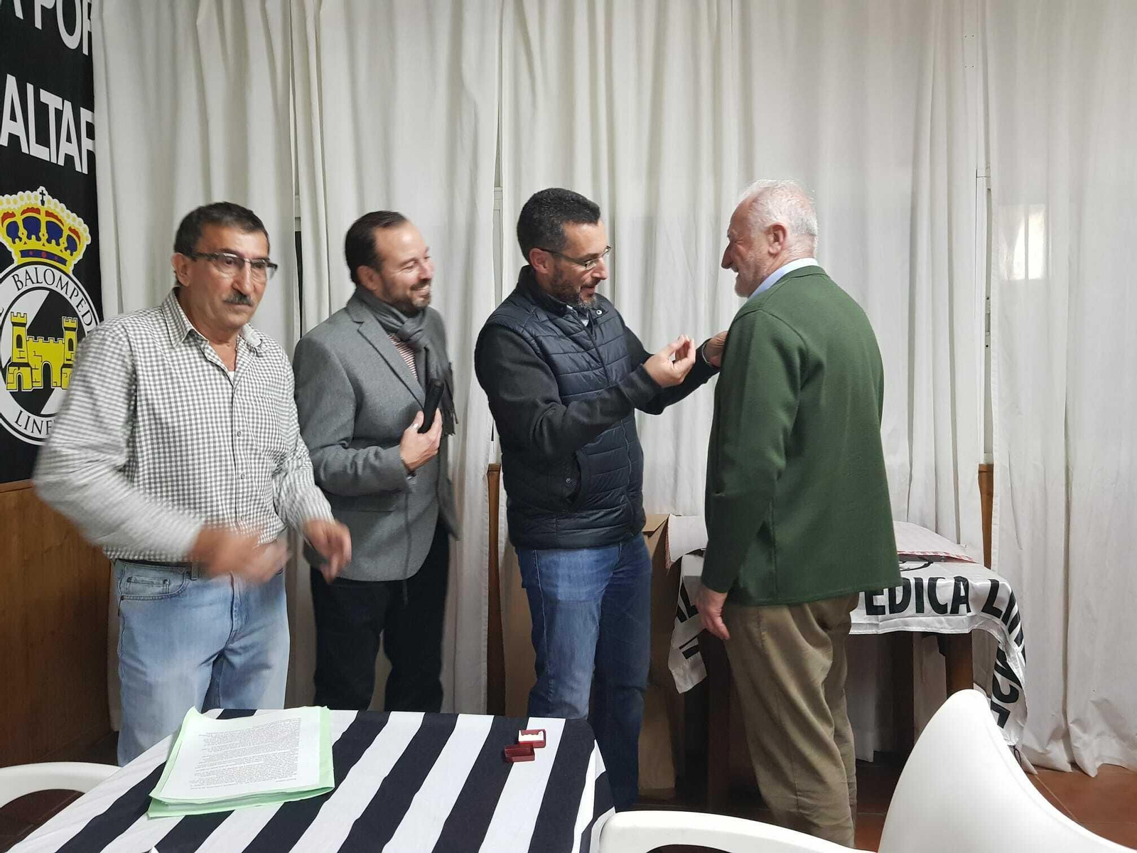 Las fotos de la celebración de los veteranos de la Real Balompédica