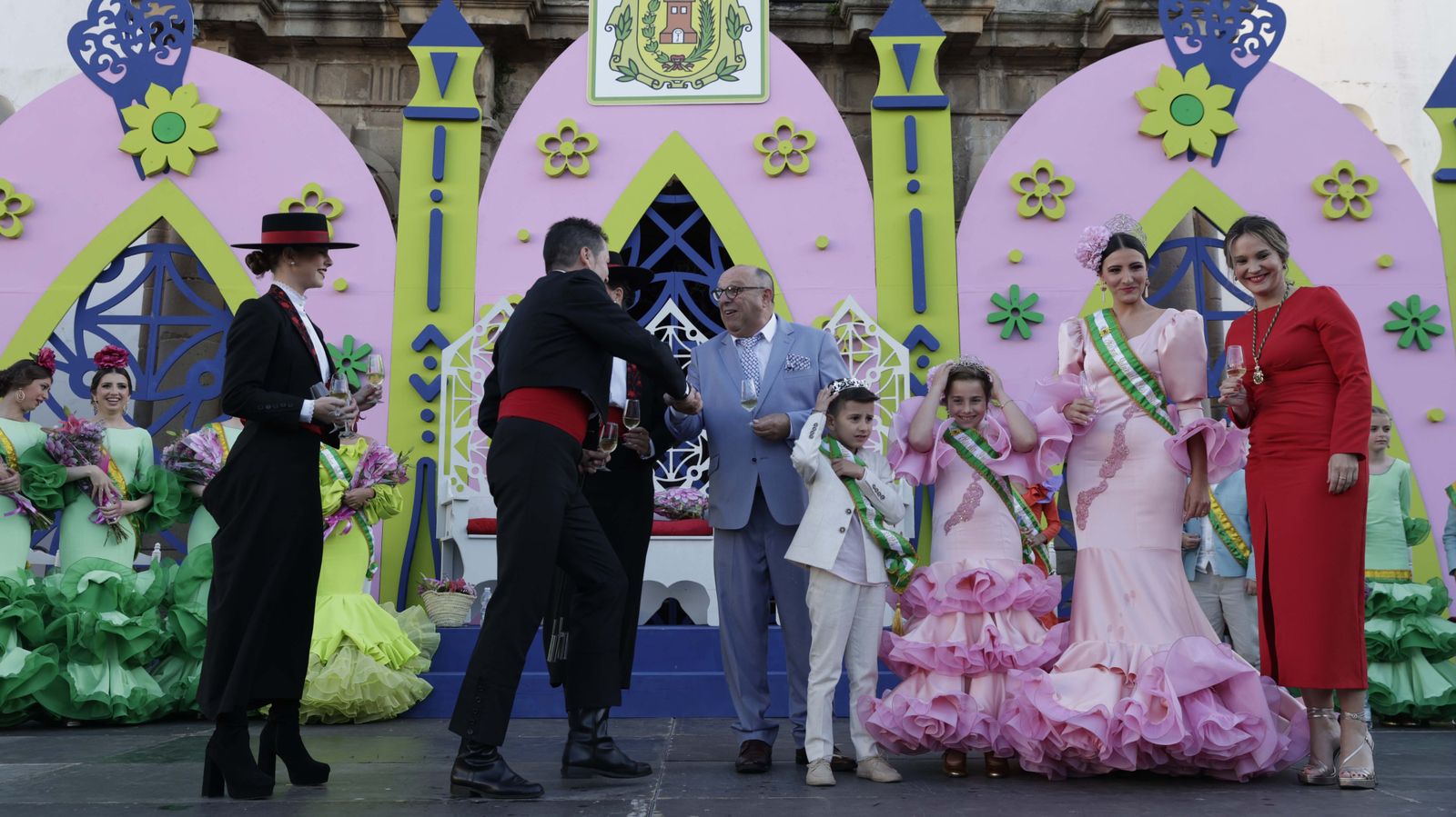 Las fotos de la coronación de la Feria de Los Barrios 2024