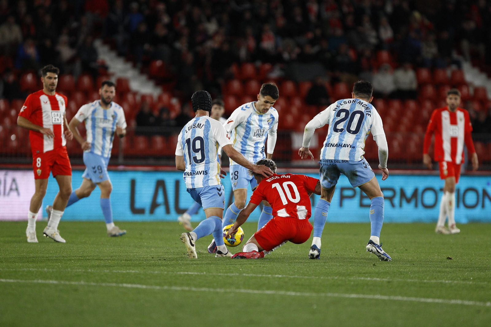 Las mejores imágenes del U.D. Almería-Málaga C.F.